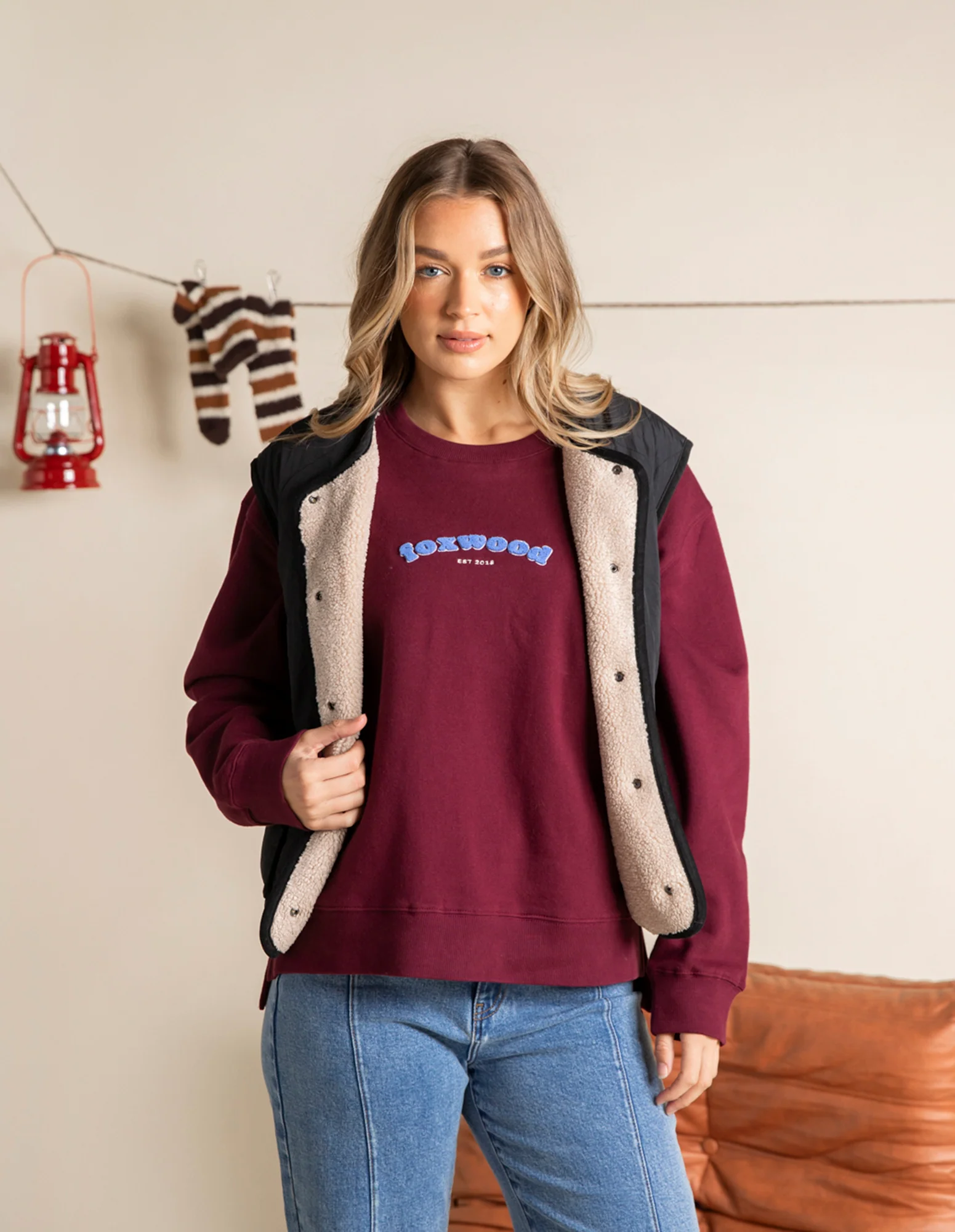 Alberta Vest Black