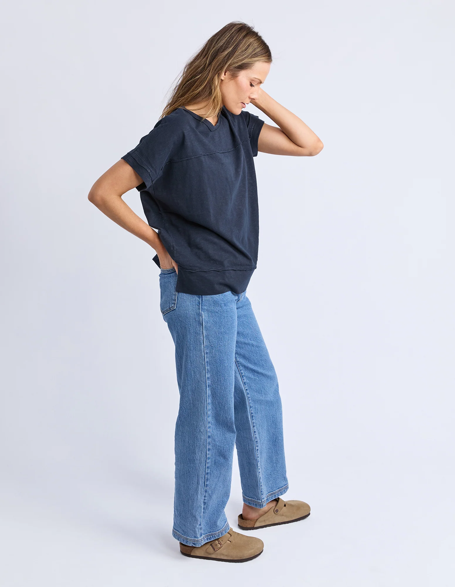 Allison Tee Dark Saphire - Image 6