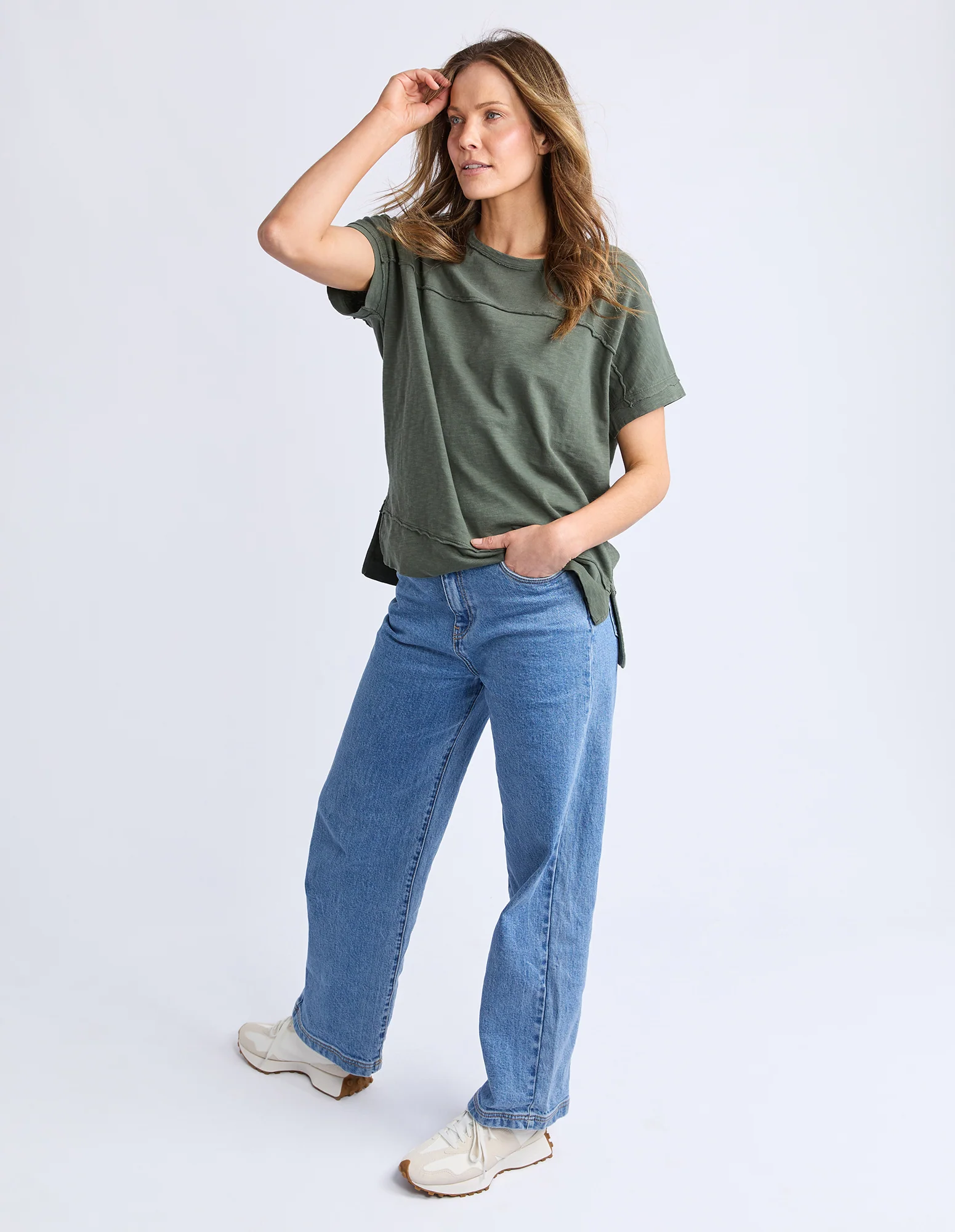 Allison Tee Khaki - Image 6