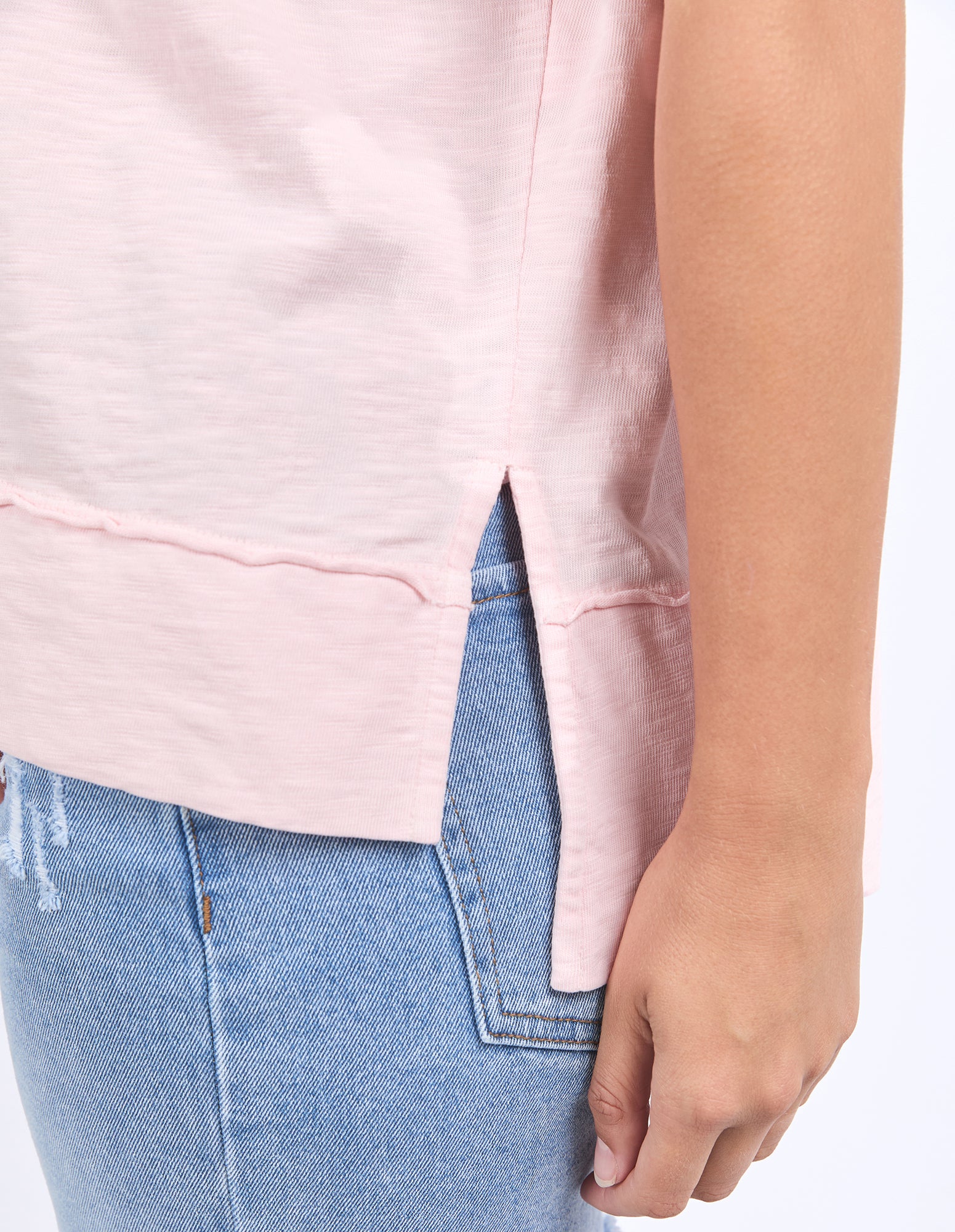 Allison Tee Pale Pink - Image 5