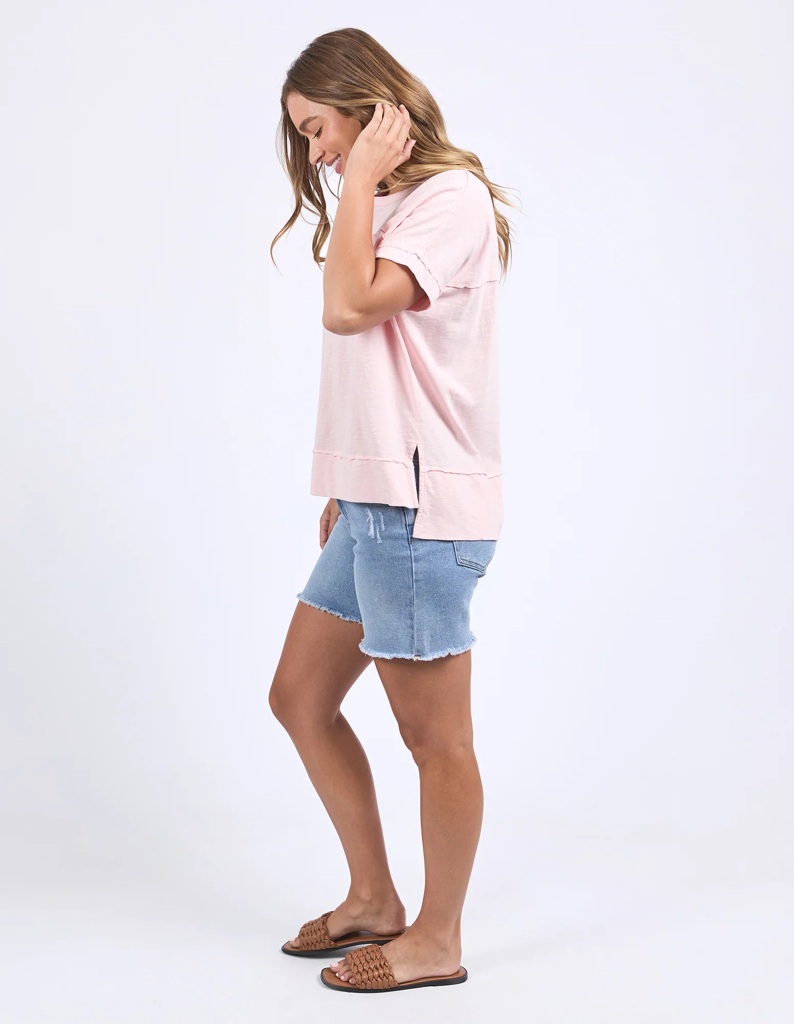 Allison Tee Pale Pink - Image 6