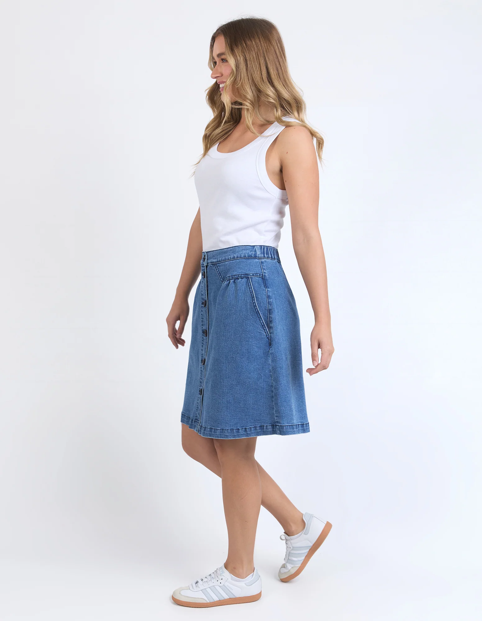 Amanda Skirt Light Blue - Image 4