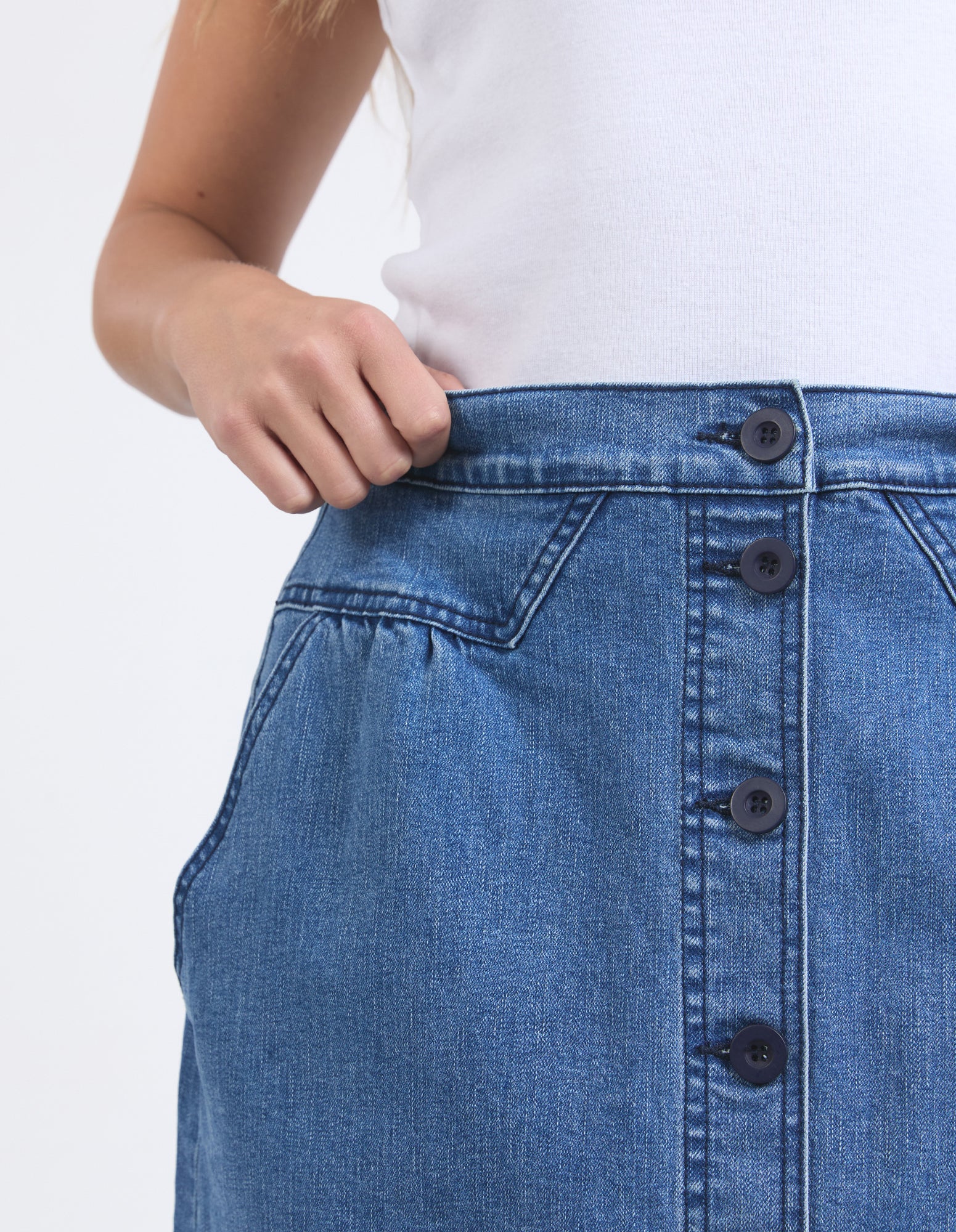 Amanda Skirt Light Blue - Image 5