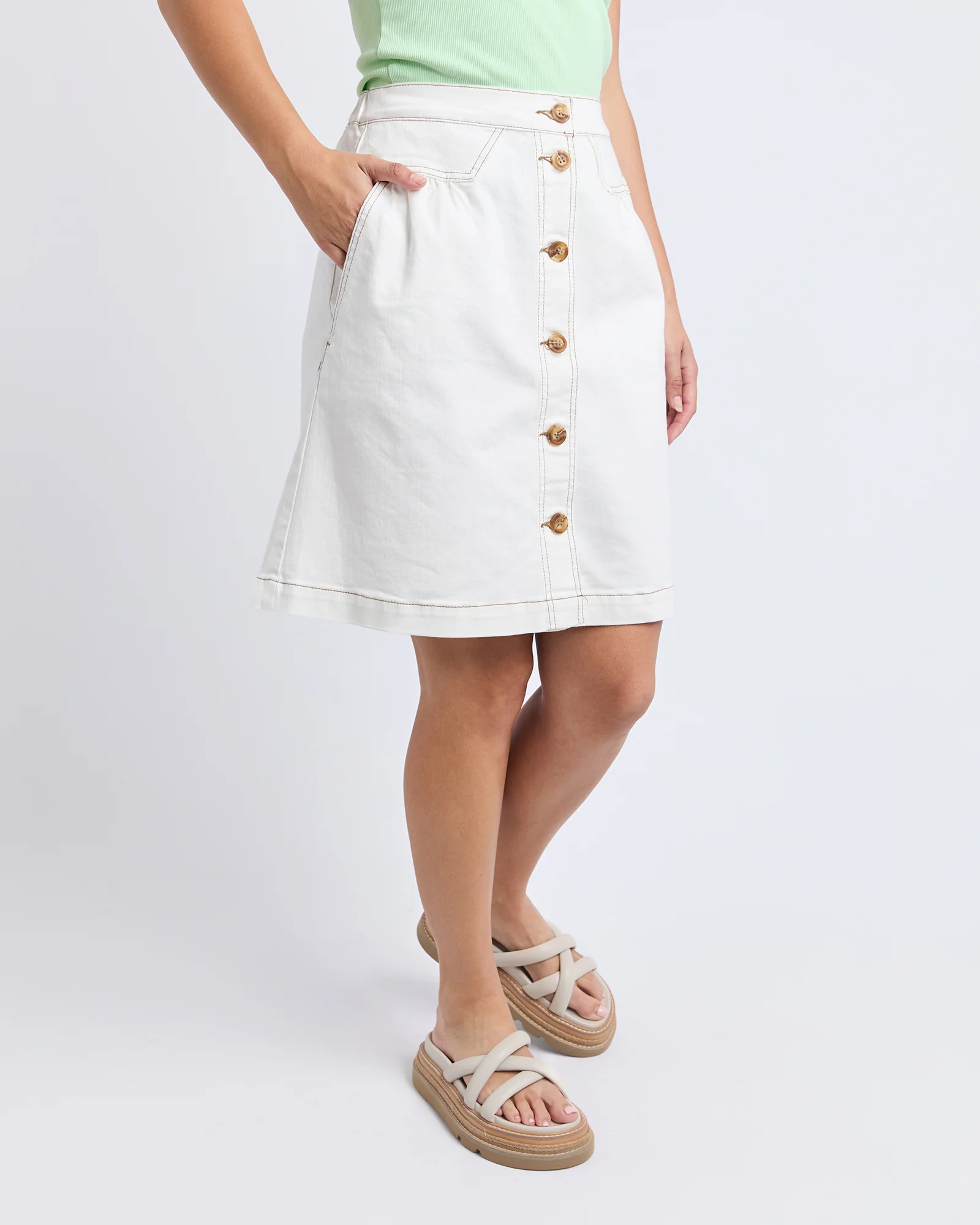 Amanda Skirt White - Image 4