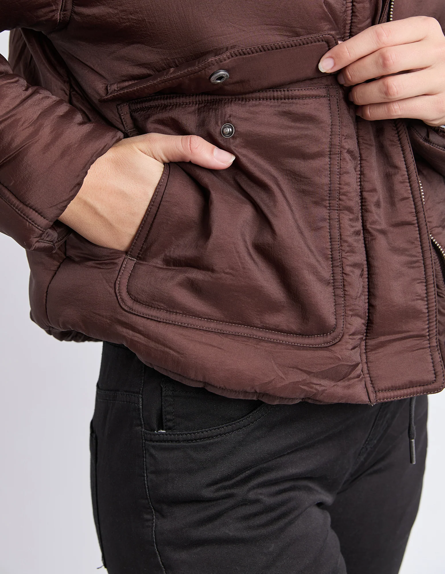 Banff Jacket Chocolate - Image 6