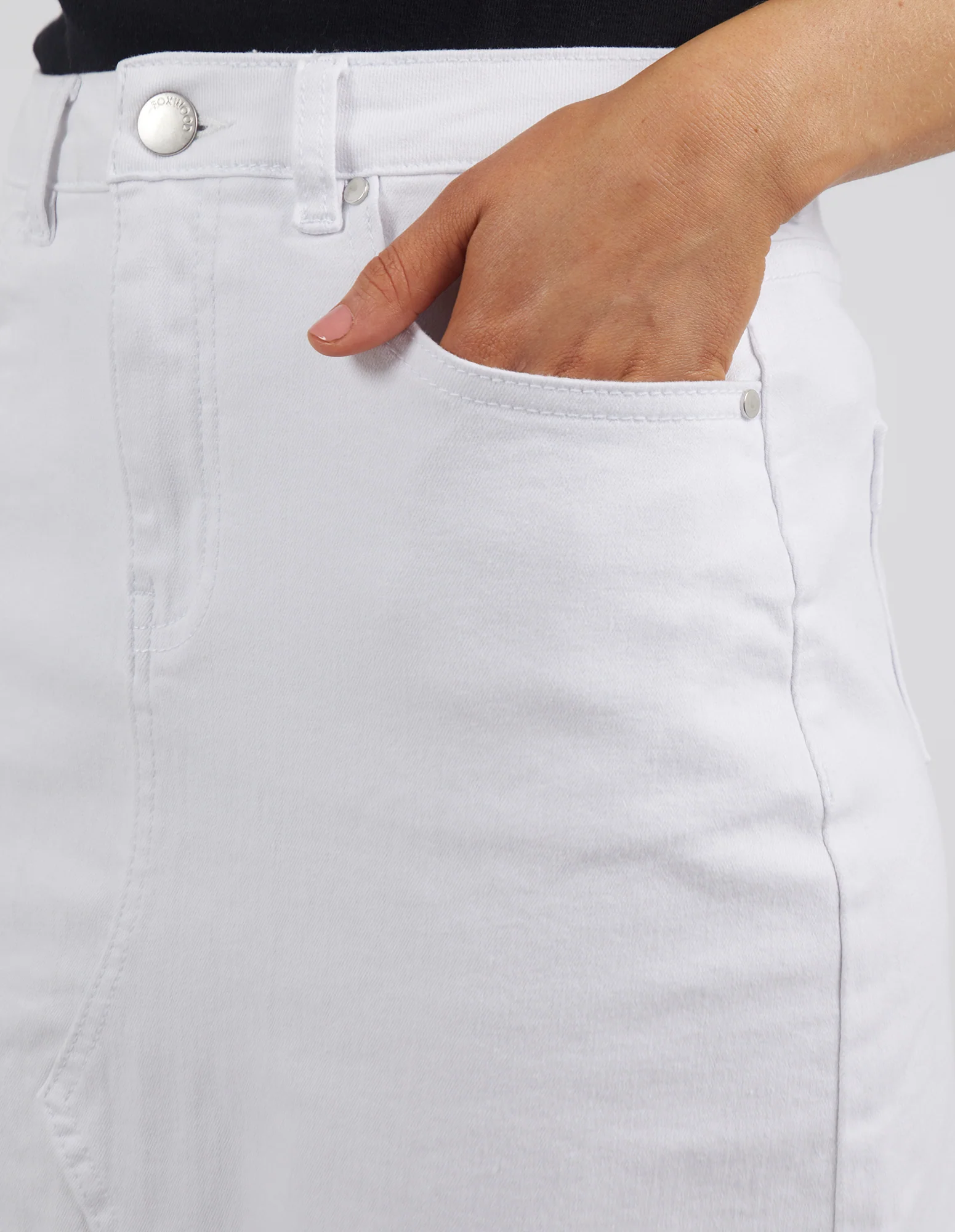 Belle Denim Skirt Cloud Wash - Image 5