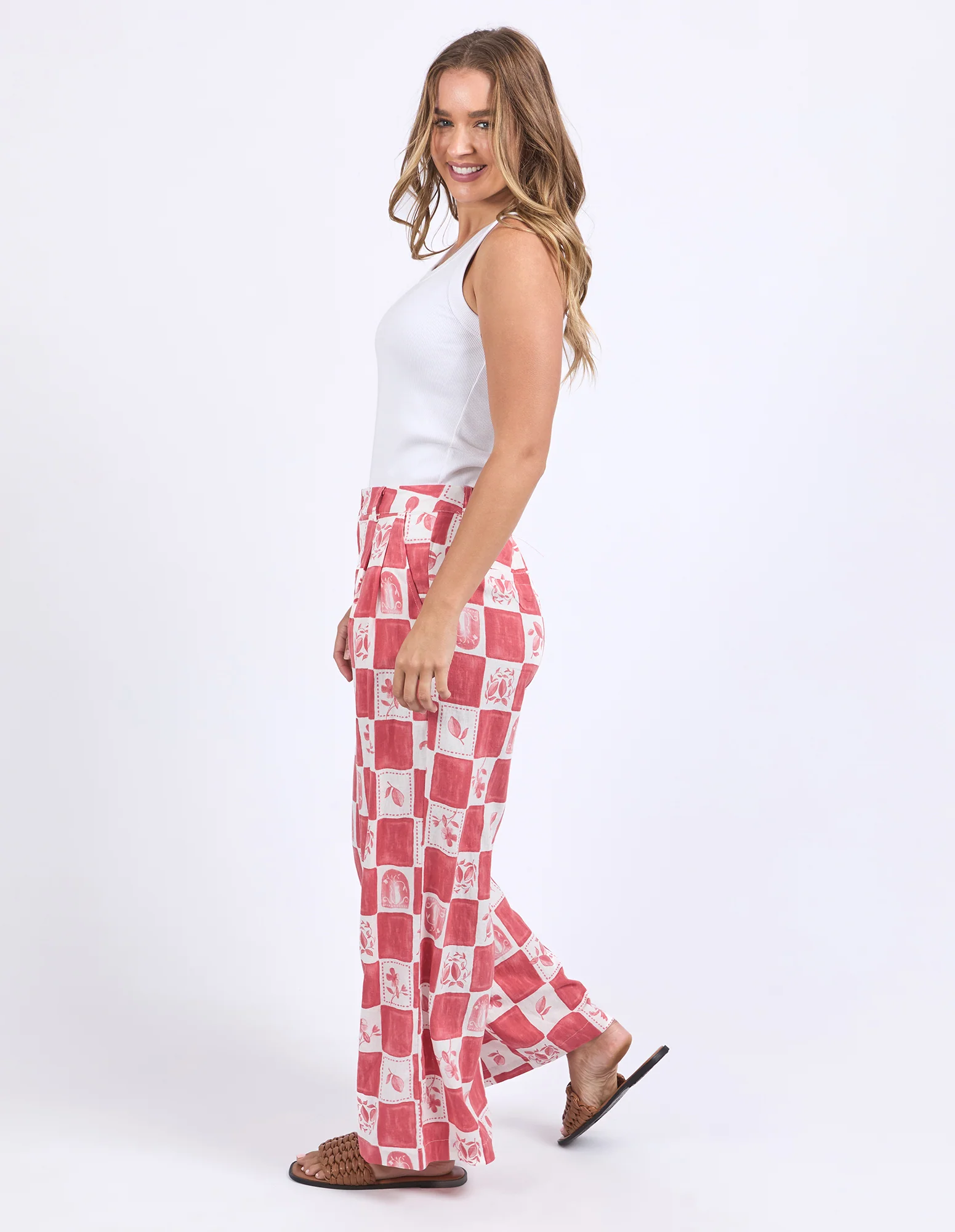 Biarittz Pant Crimson Print - Image 6