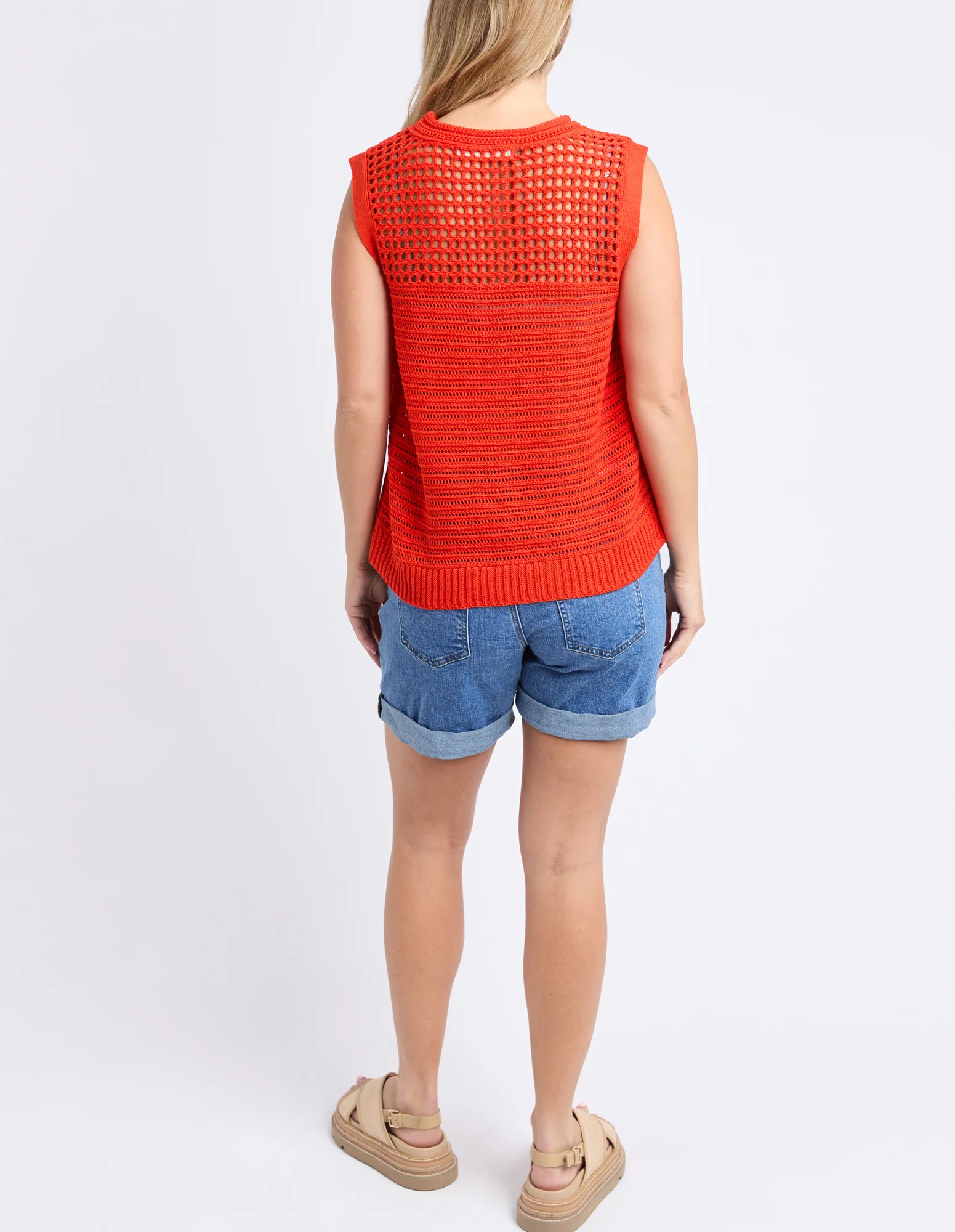 Chilli Knit Top Tangelo - Image 4