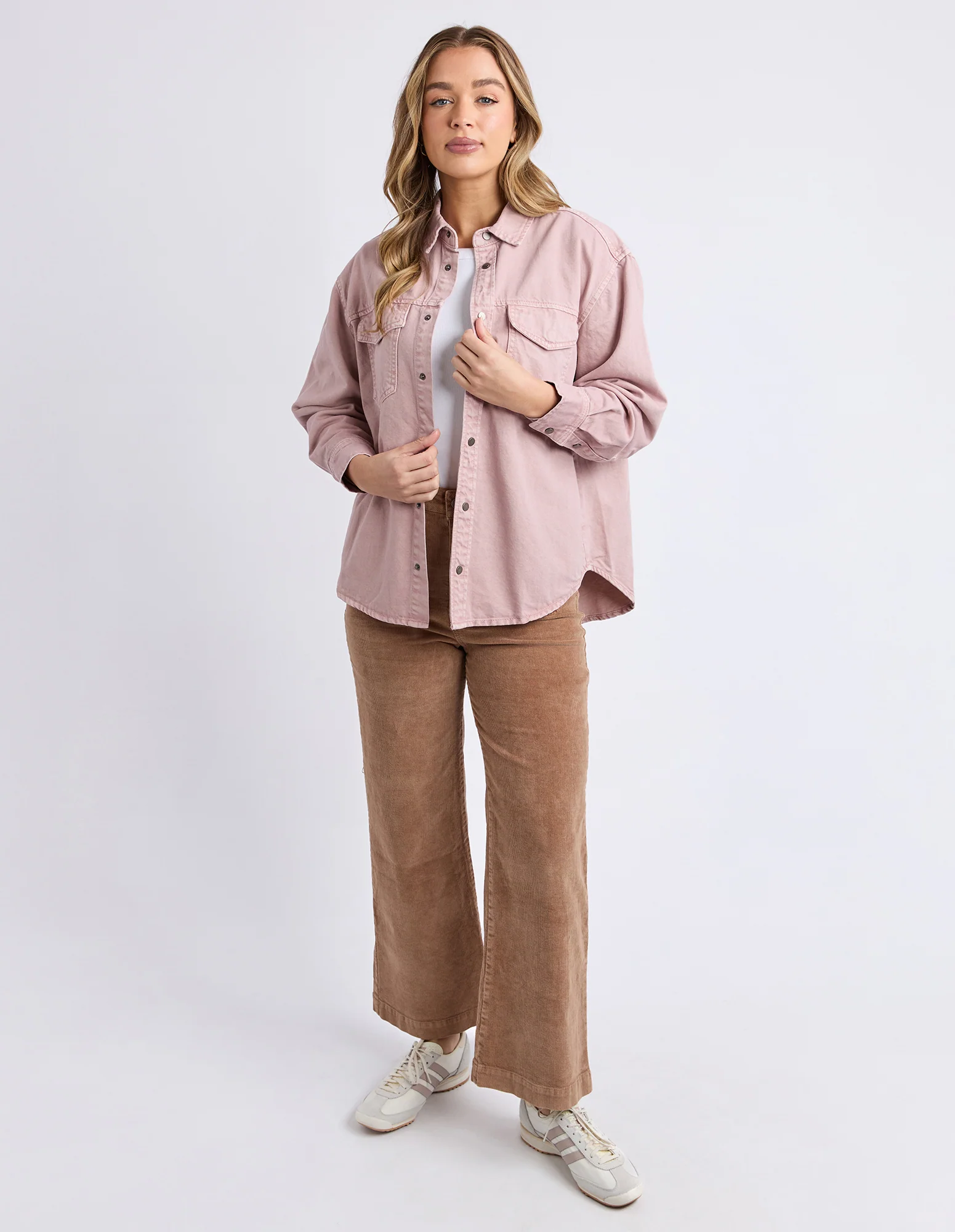 Daisy Overshirt Woodrose - Image 2
