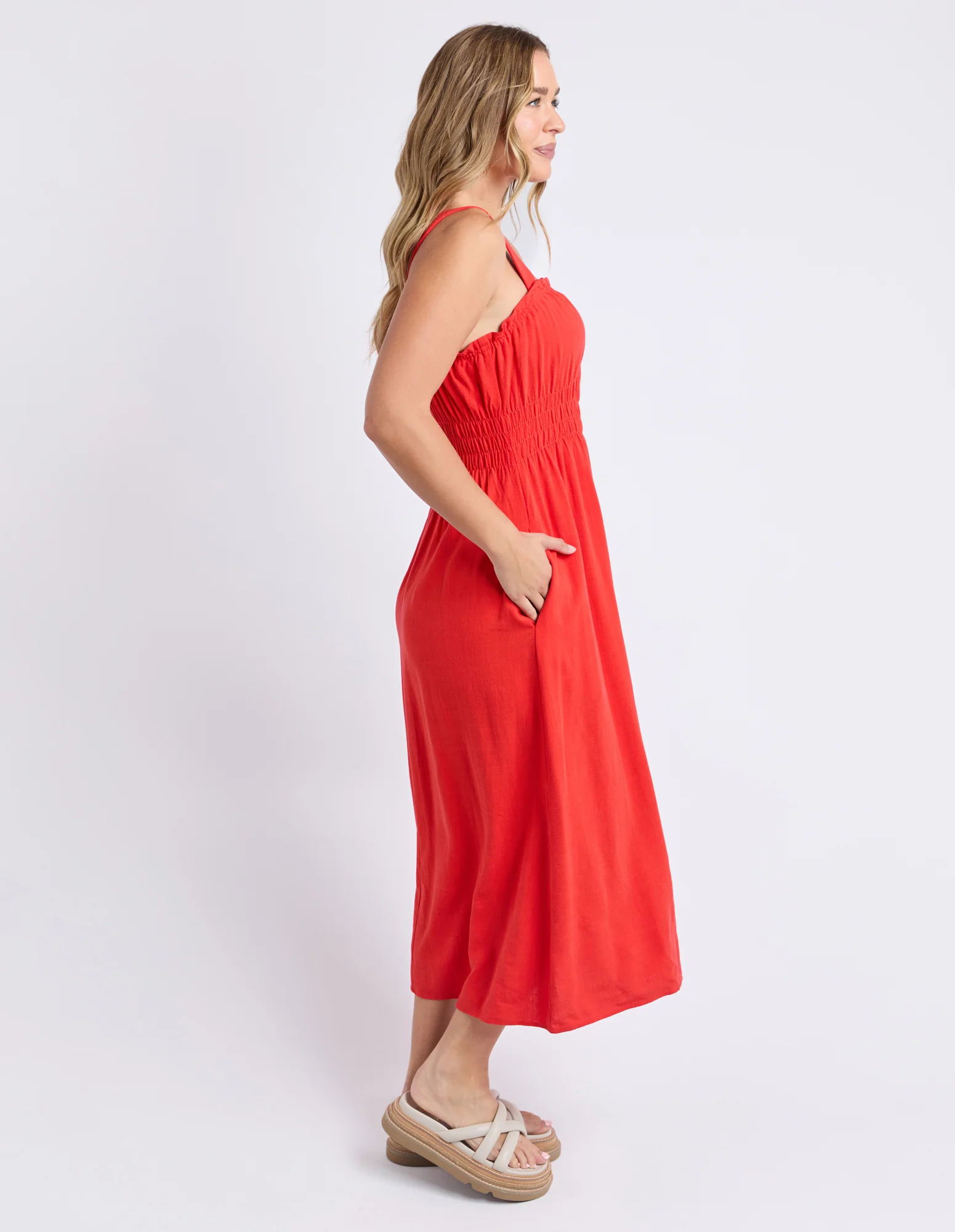 Dandelion Dress Tangelo - Image 7