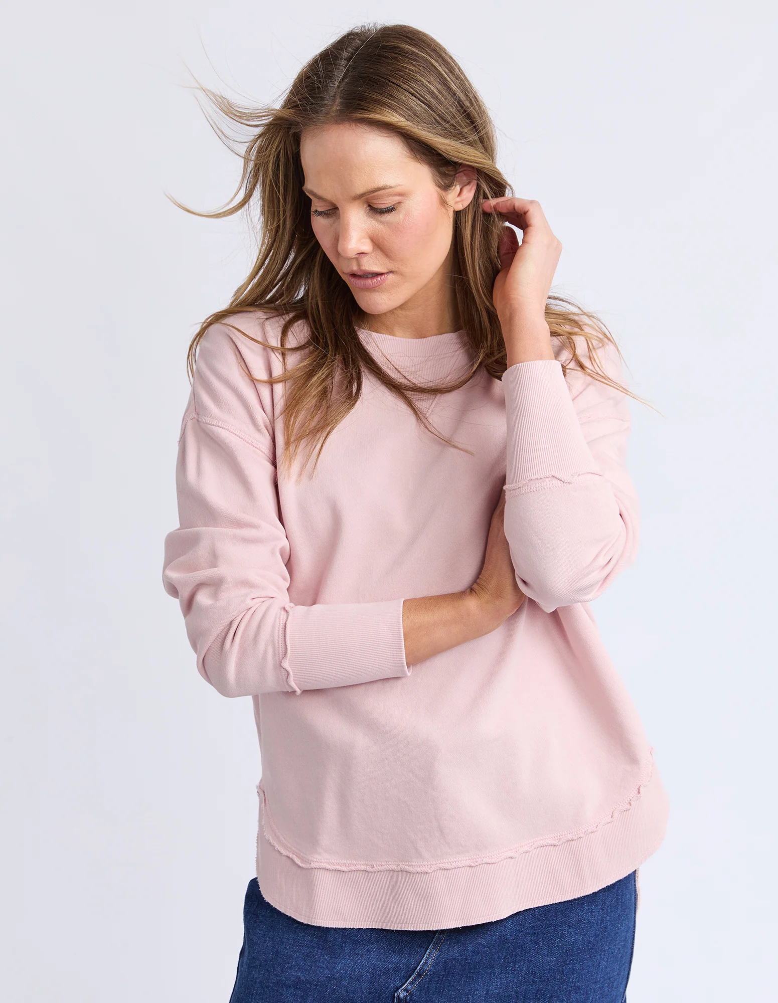 Delilah Crew Lotus Pink