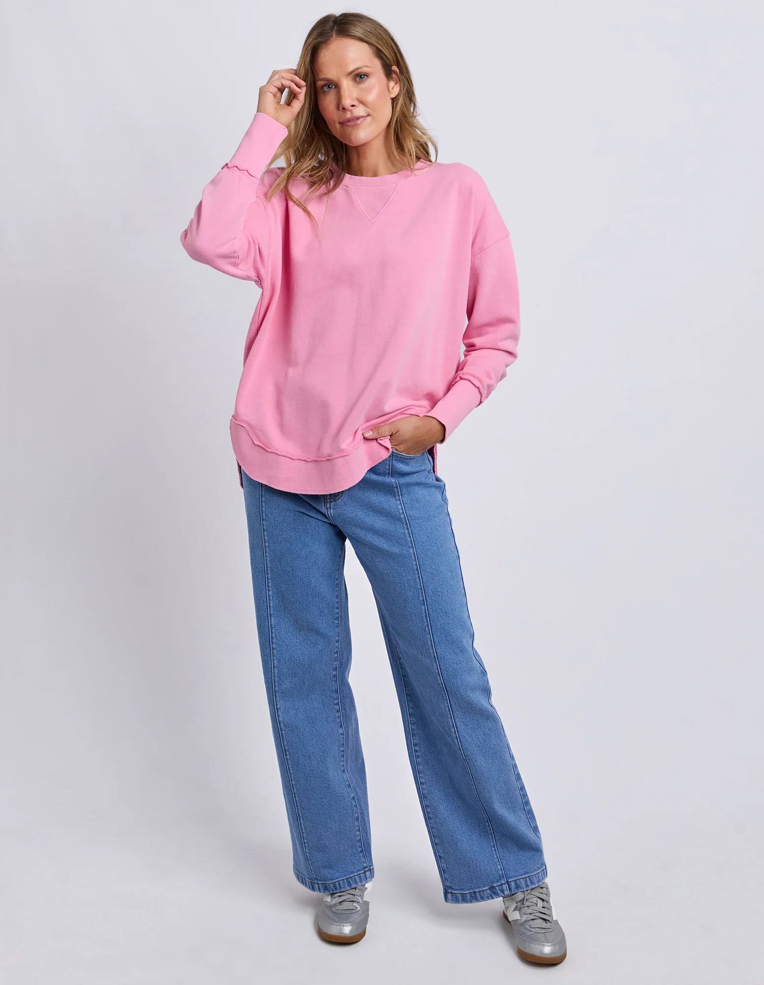 Delilah Crew Sea Pink - Image 2