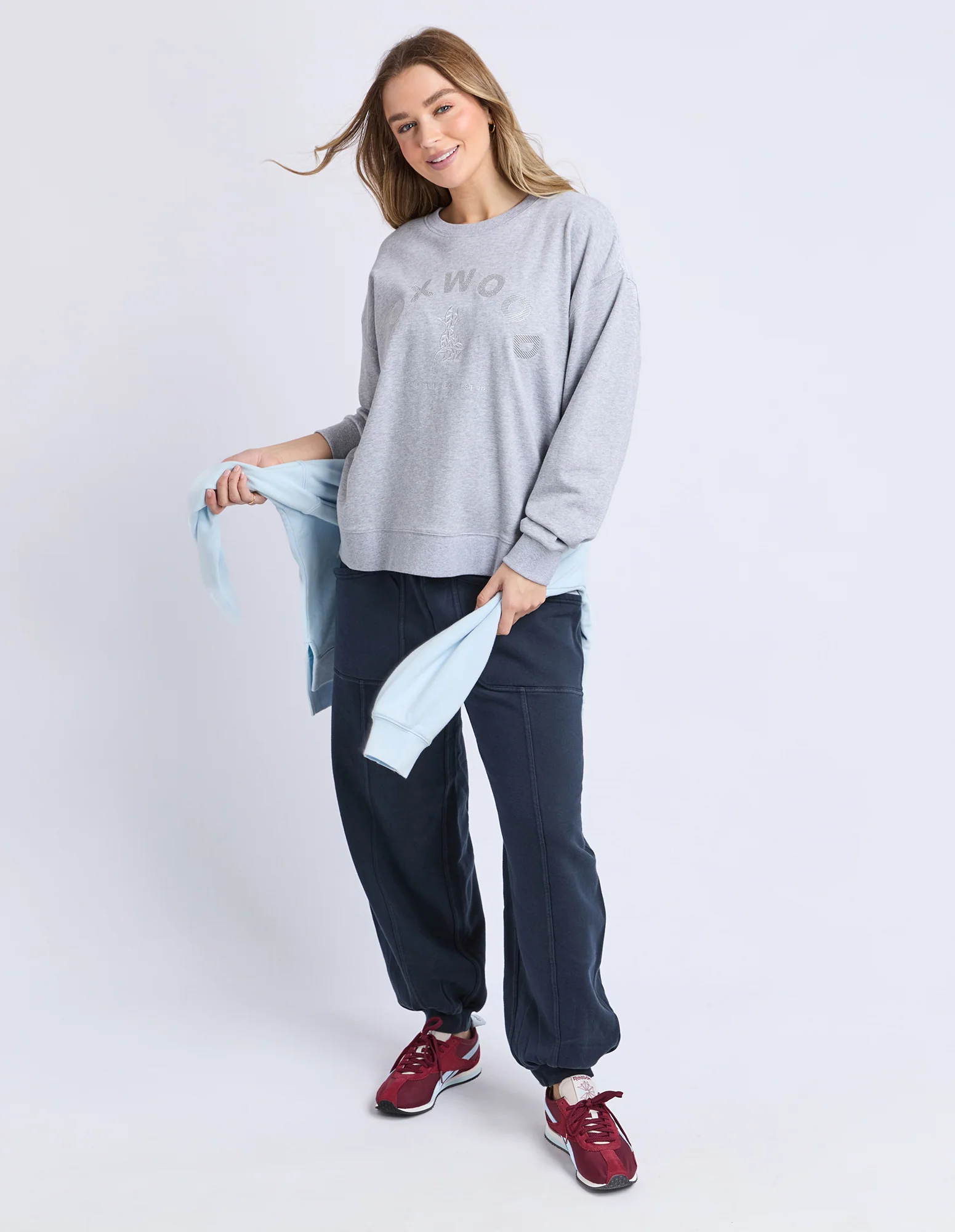 Effortless Crew Grey Marle - Image 2