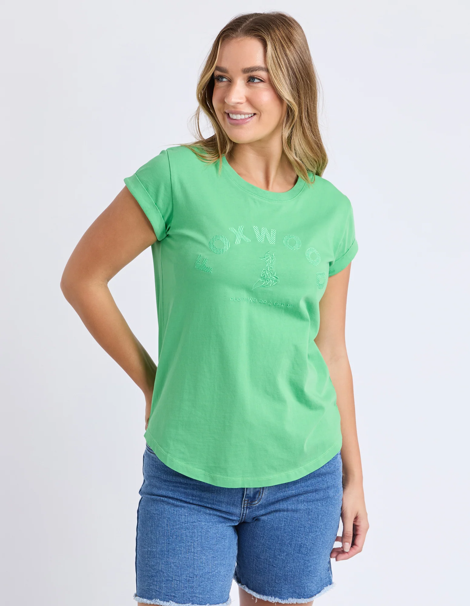 Effortless Tee Irish Green