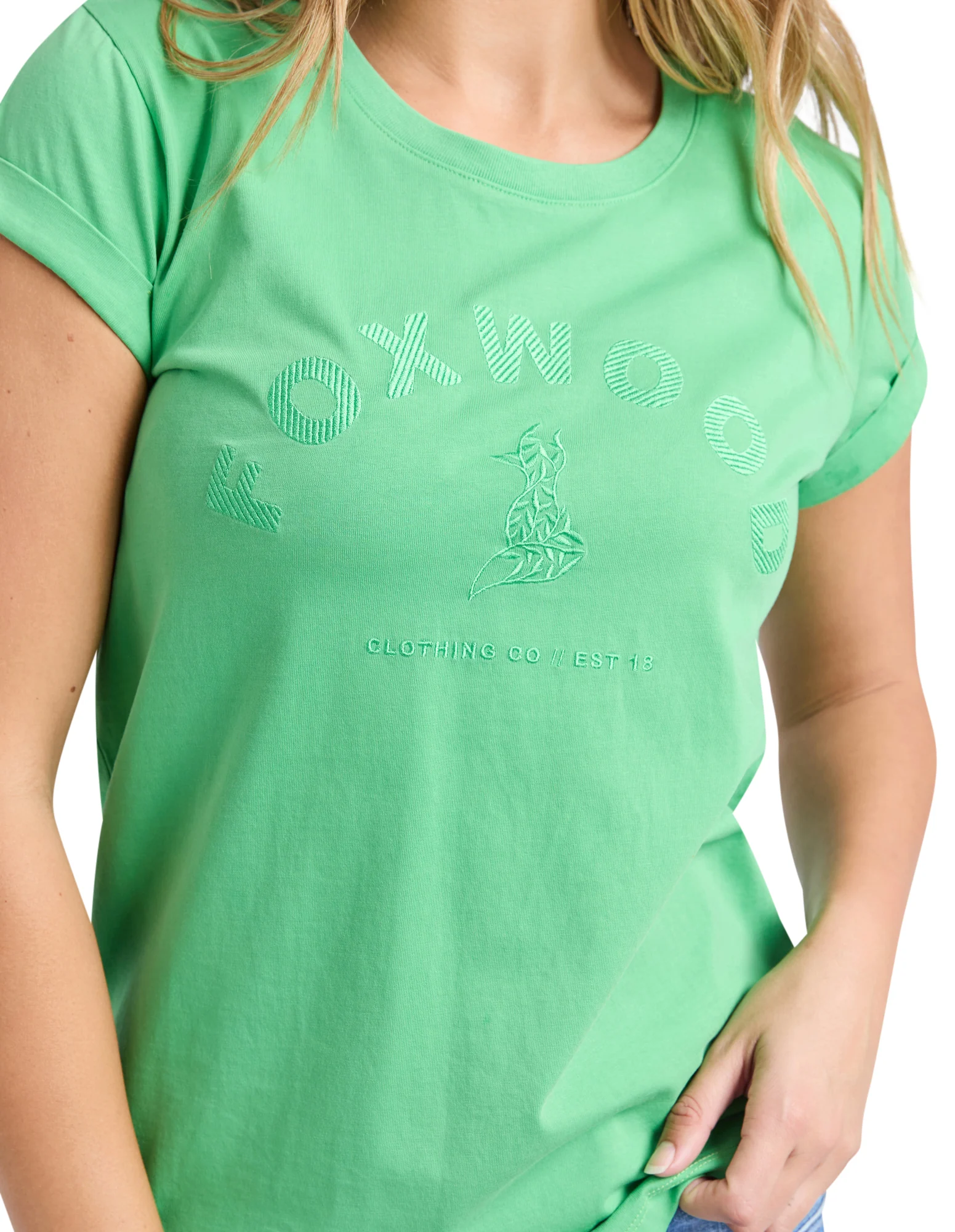 Effortless Tee Irish Green - Image 5