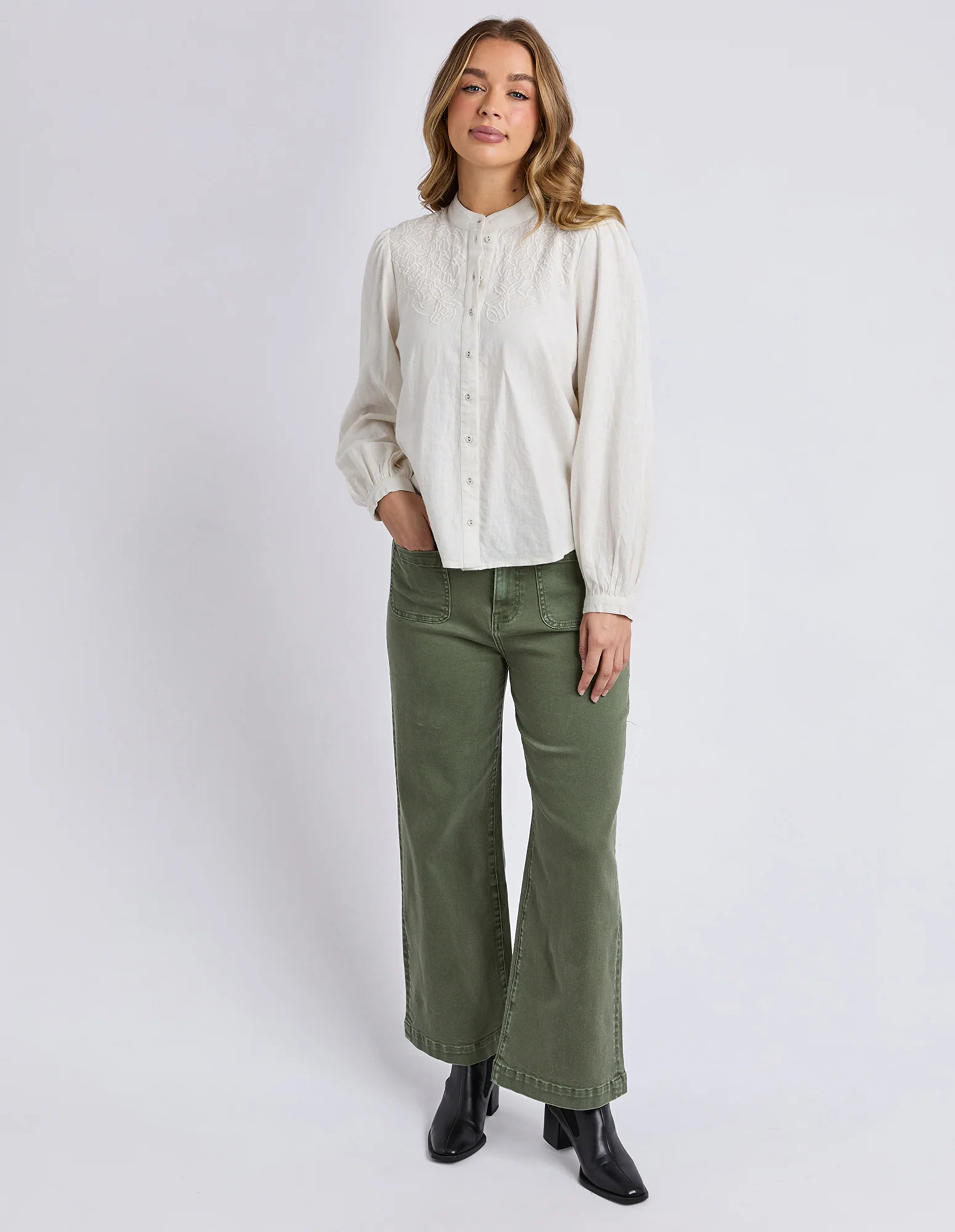 Eleanor Top Vintage White - Image 3