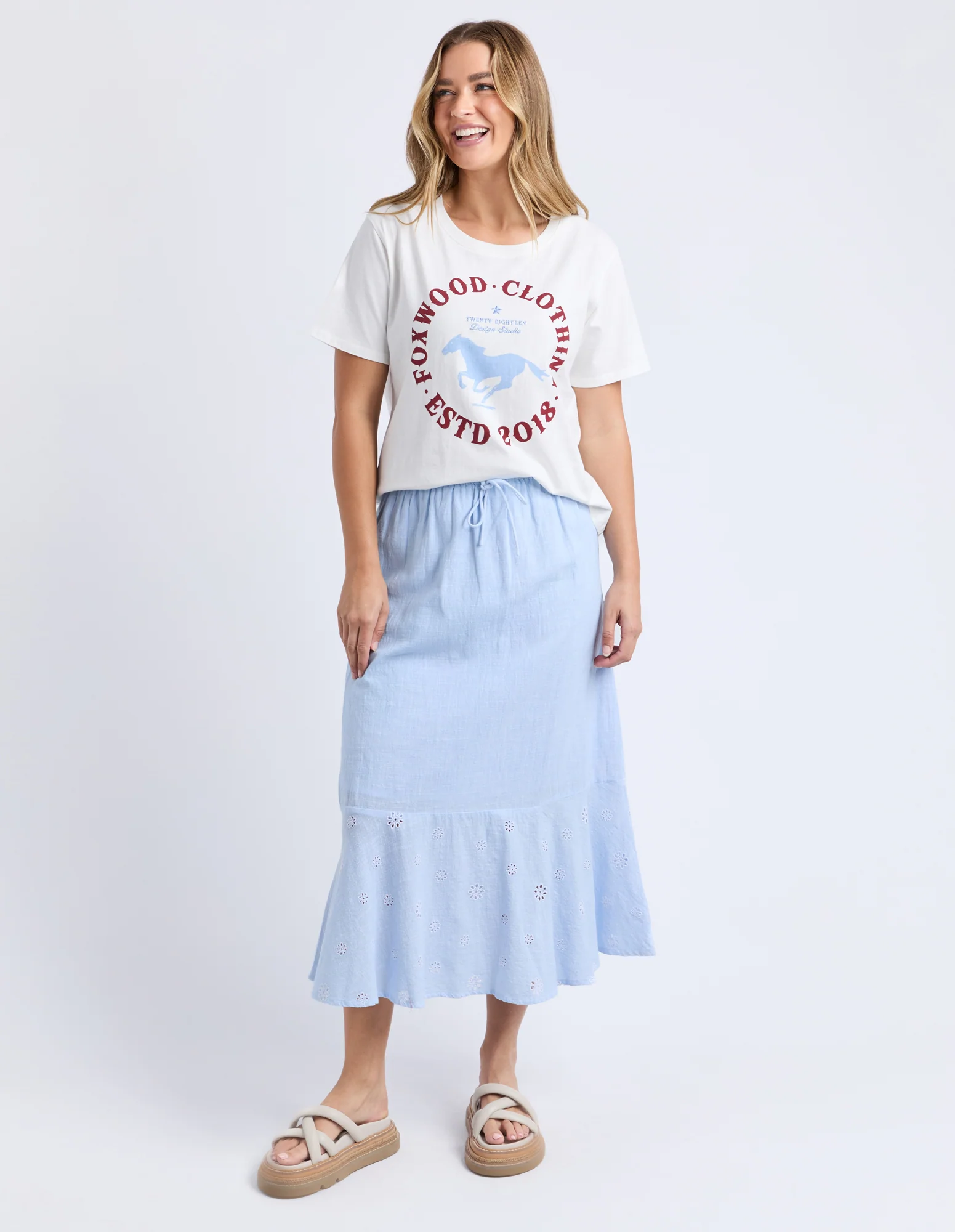 Estd 2018 Tee Vintage White - Image 3