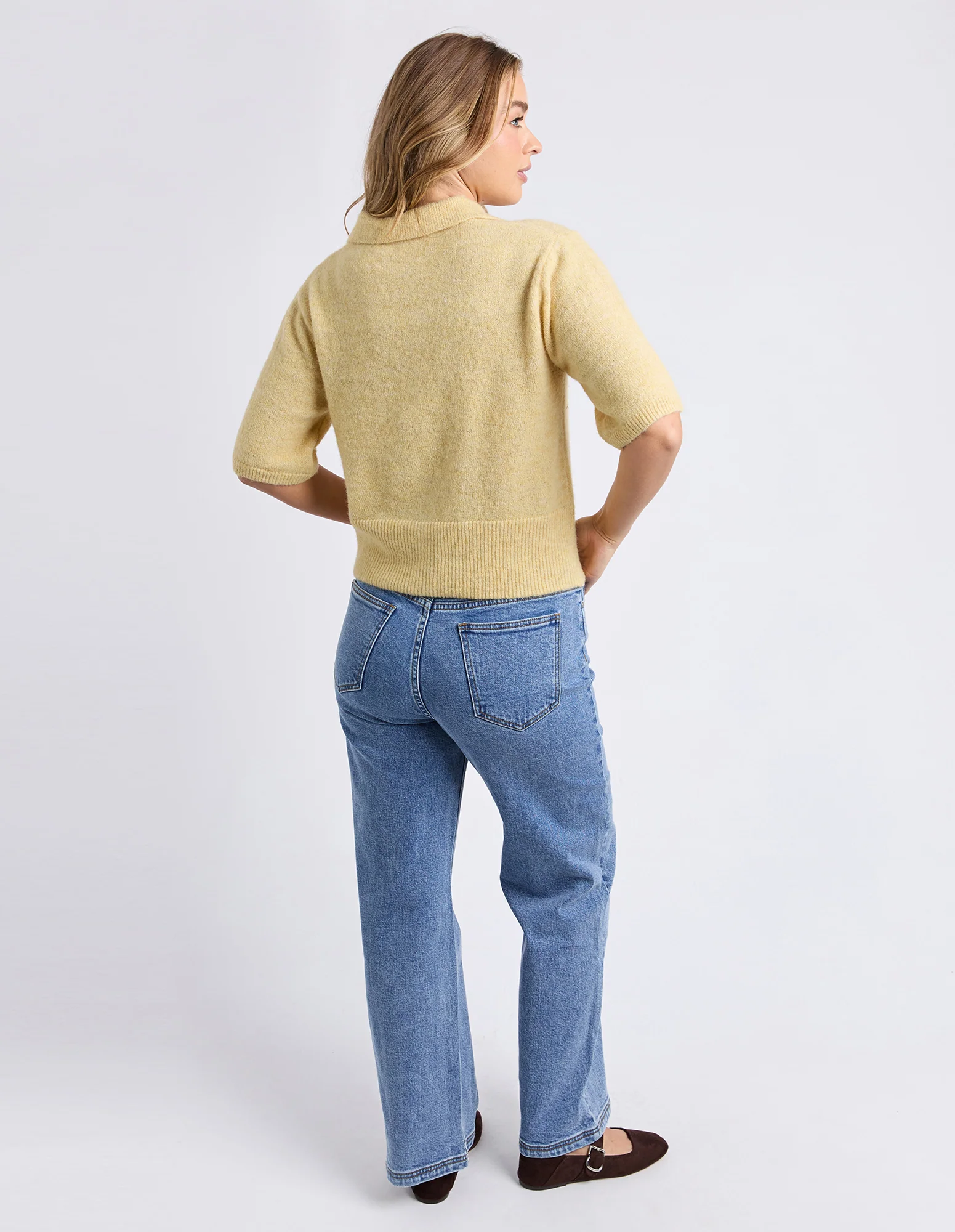 Fernie Button Knit Butter - Image 4