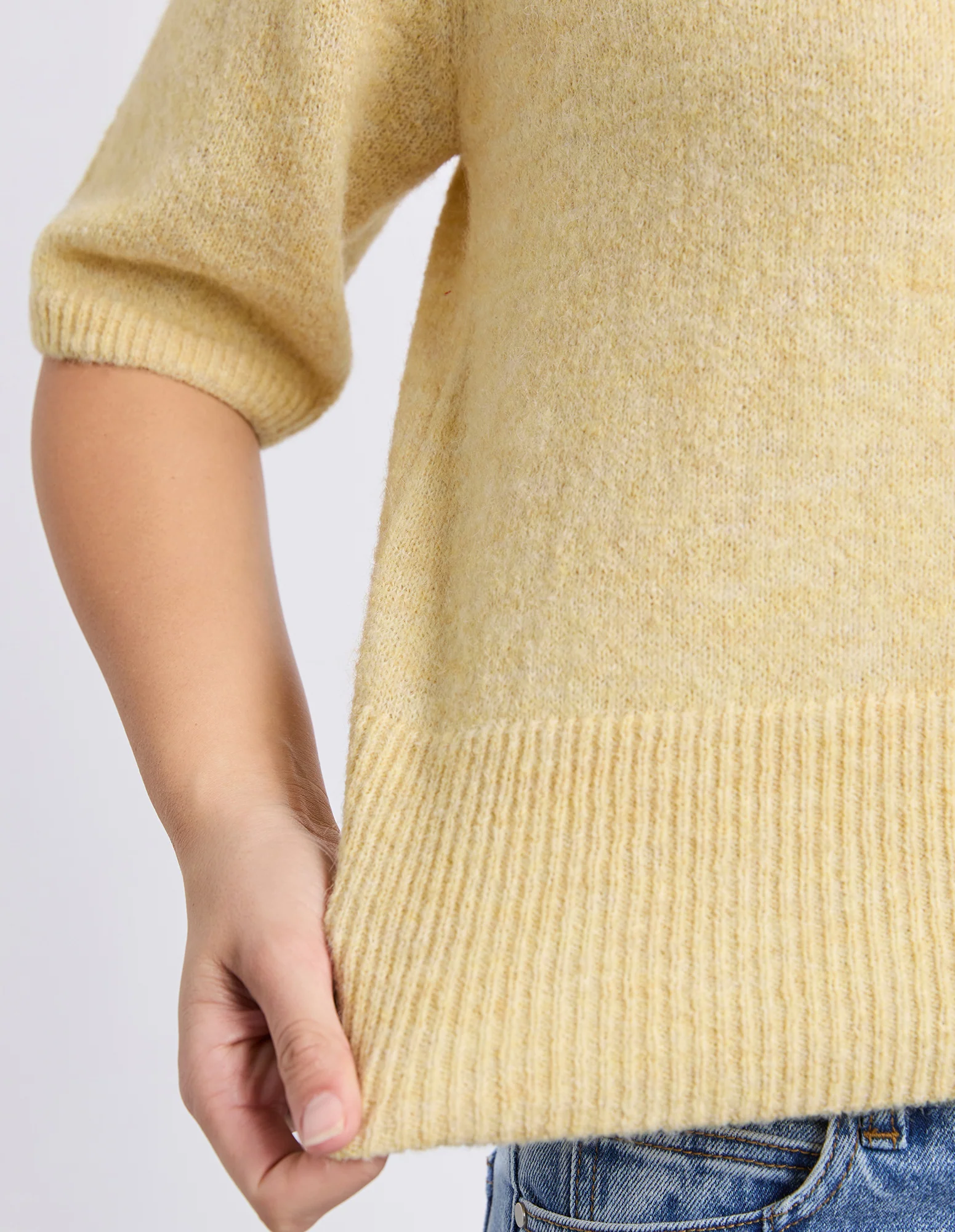 Fernie Button Knit Butter - Image 6