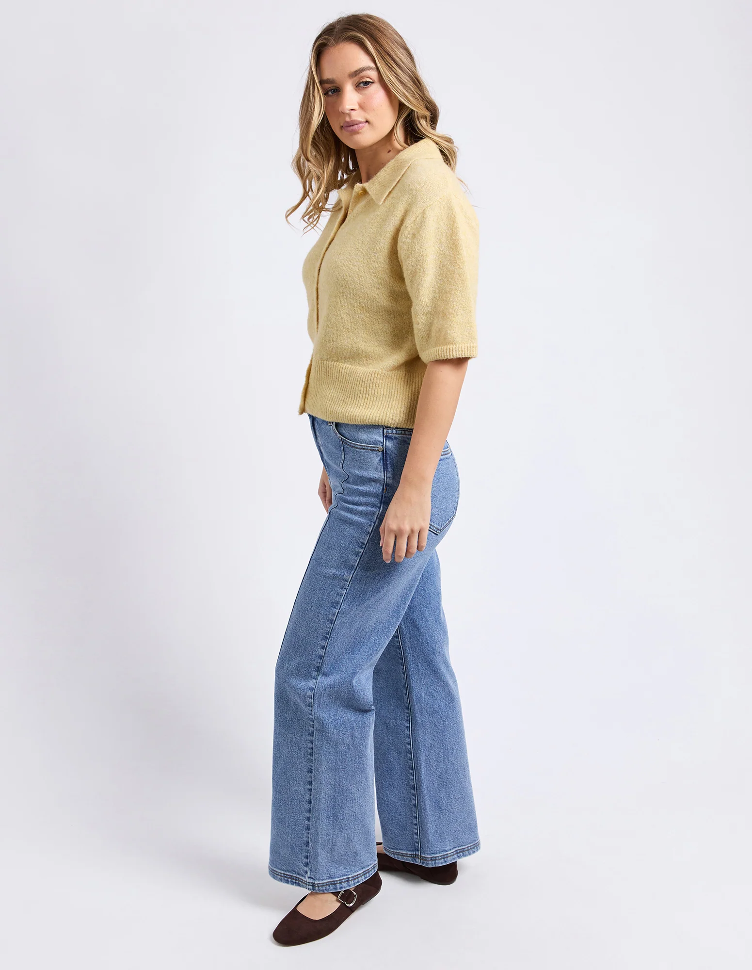 Fernie Button Knit Butter - Image 7