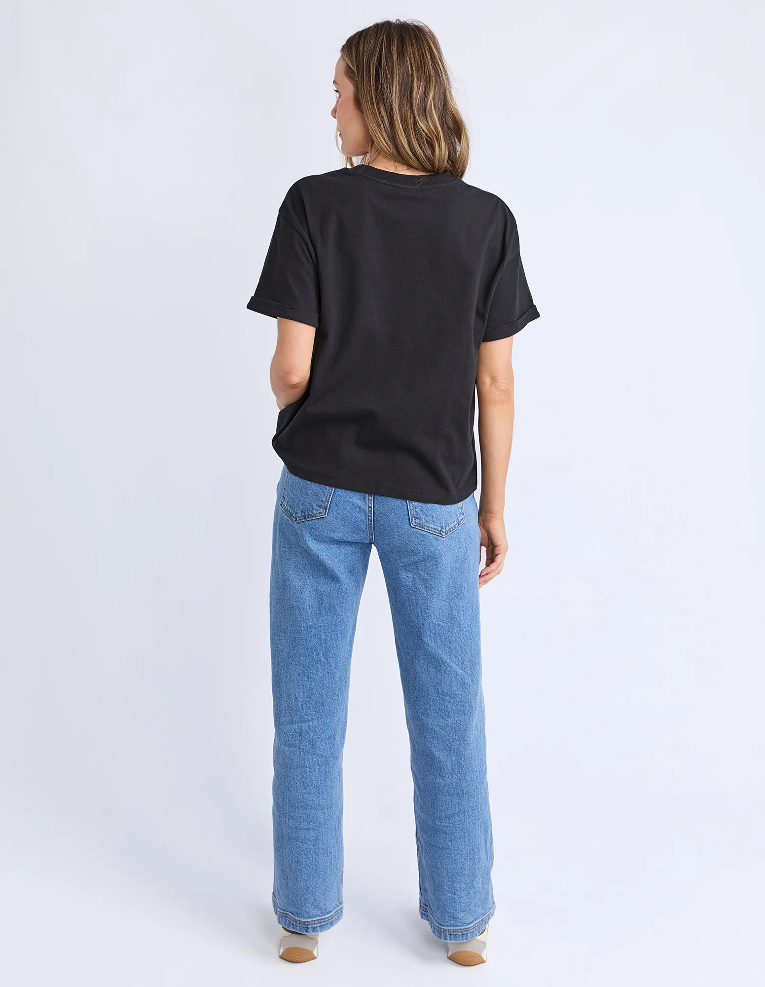 Huntleigh Oversized Tee Black - Image 3