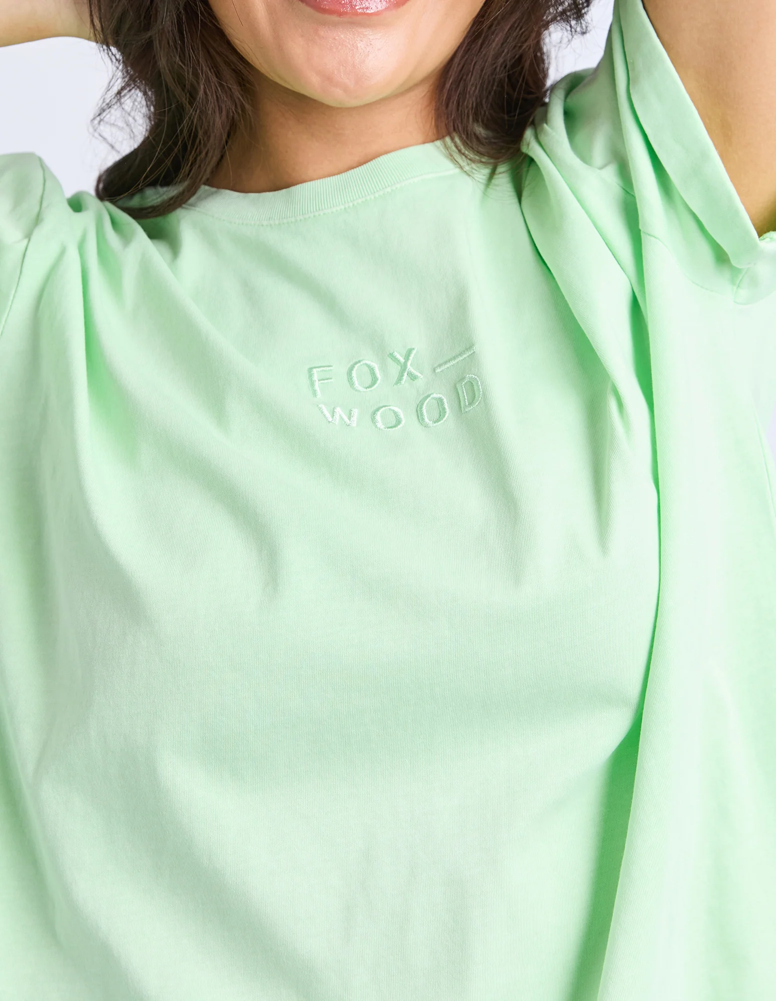 Huntleigh Oversized Tee Mint - Image 5