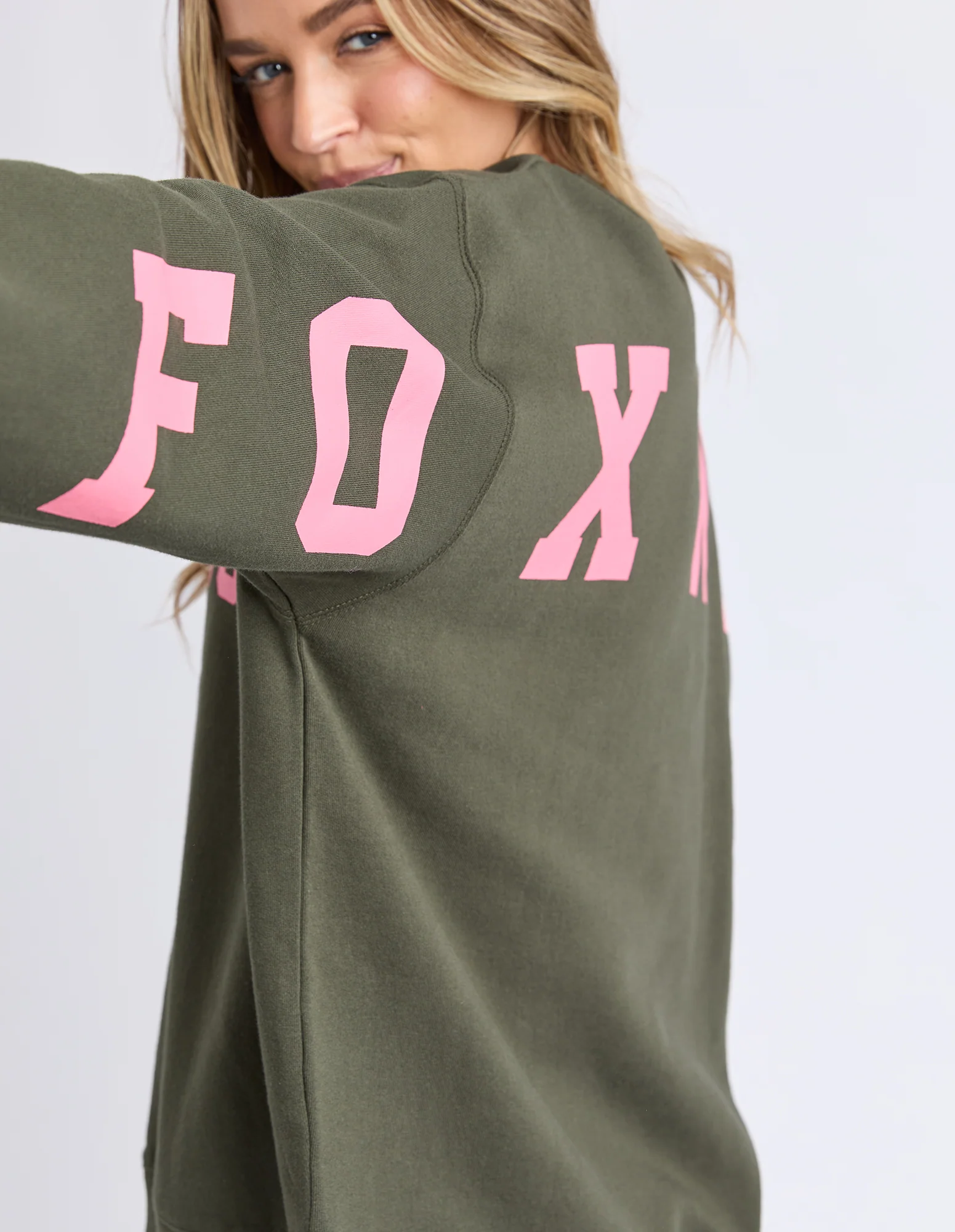 Interval Crew Dark Khaki & Coral - Image 5