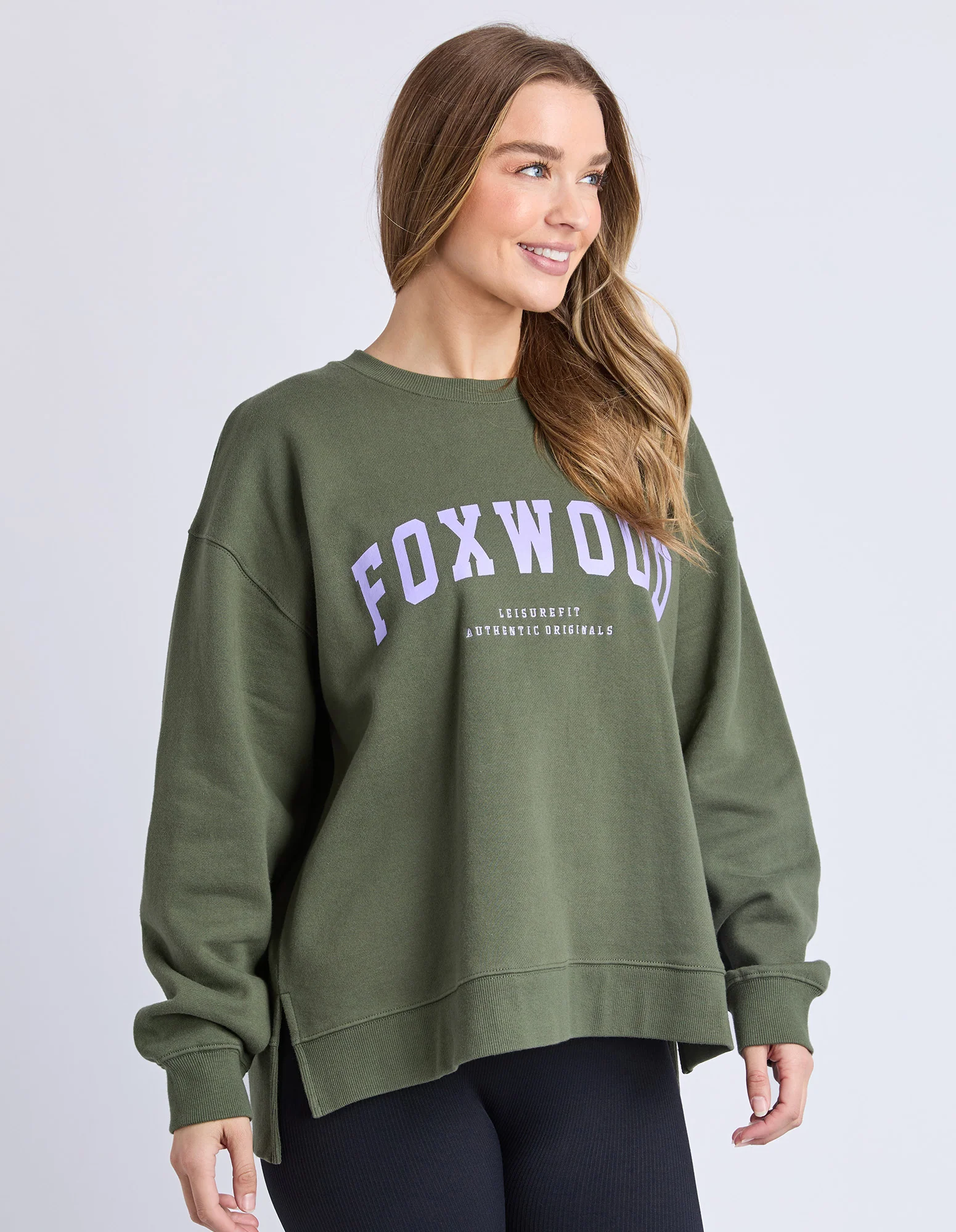 Interval Crew Khaki With Lilac - Image 5