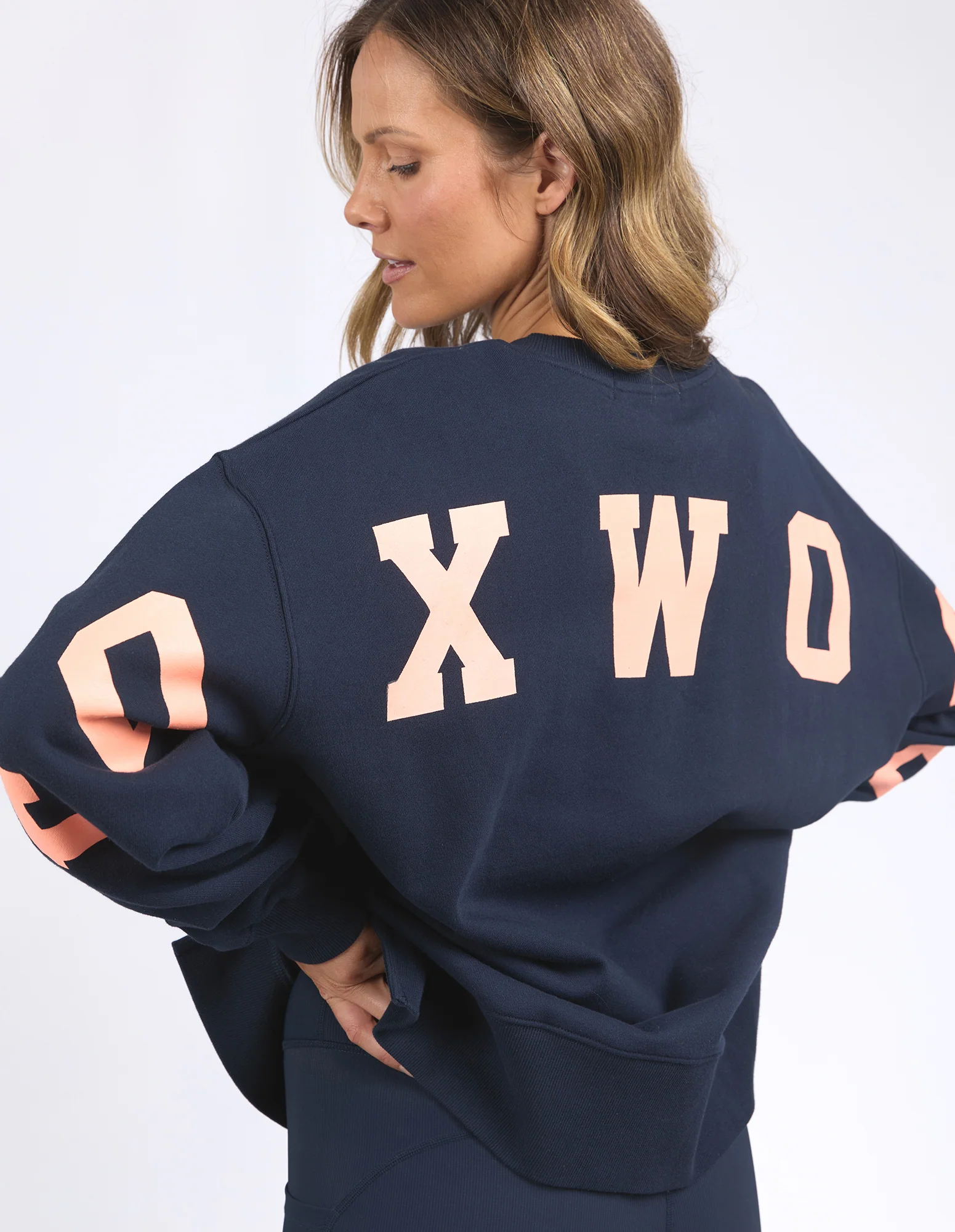 Interval Crew Navy With Peach - Image 5