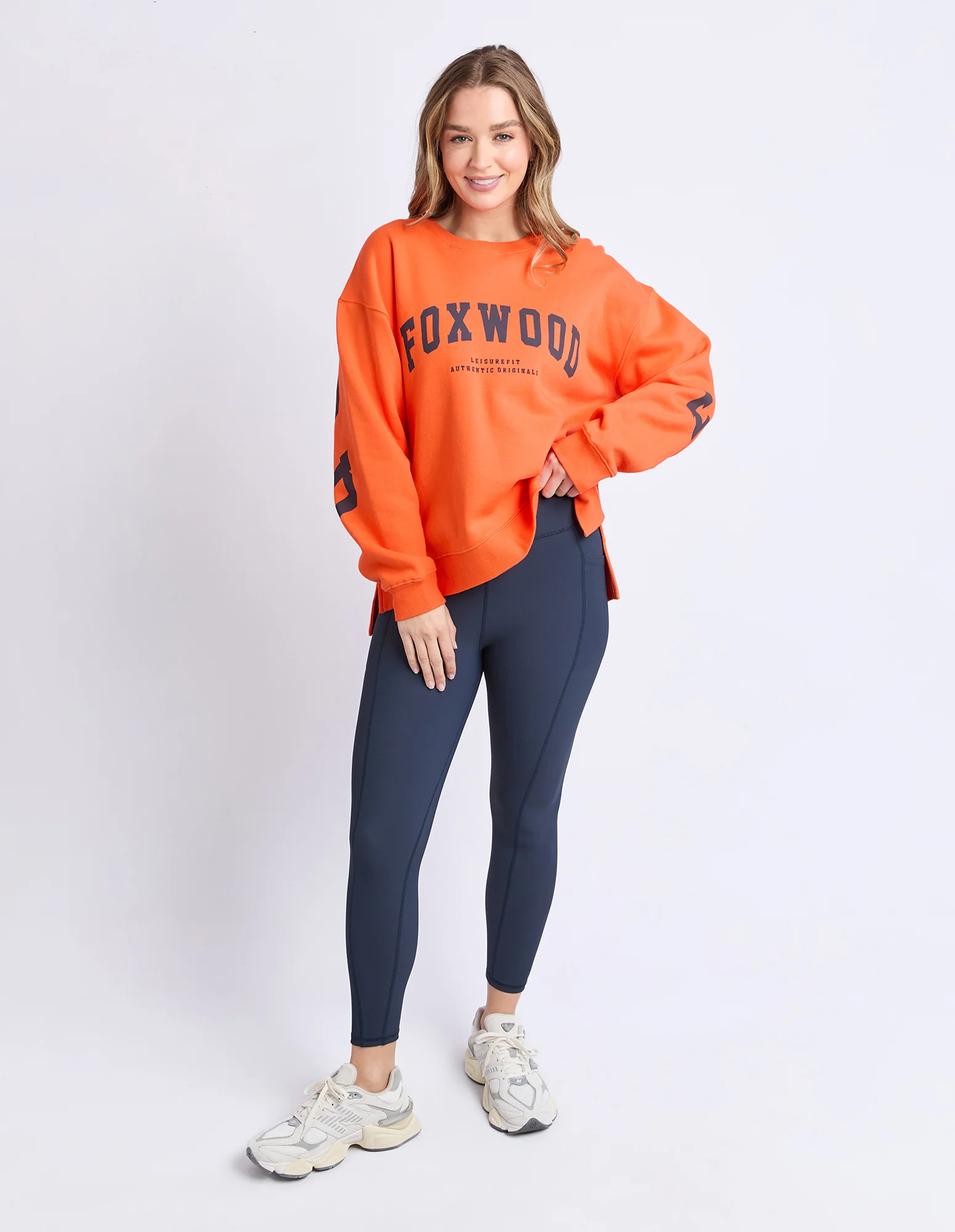 Interval Crew Orange/Navy - Image 3
