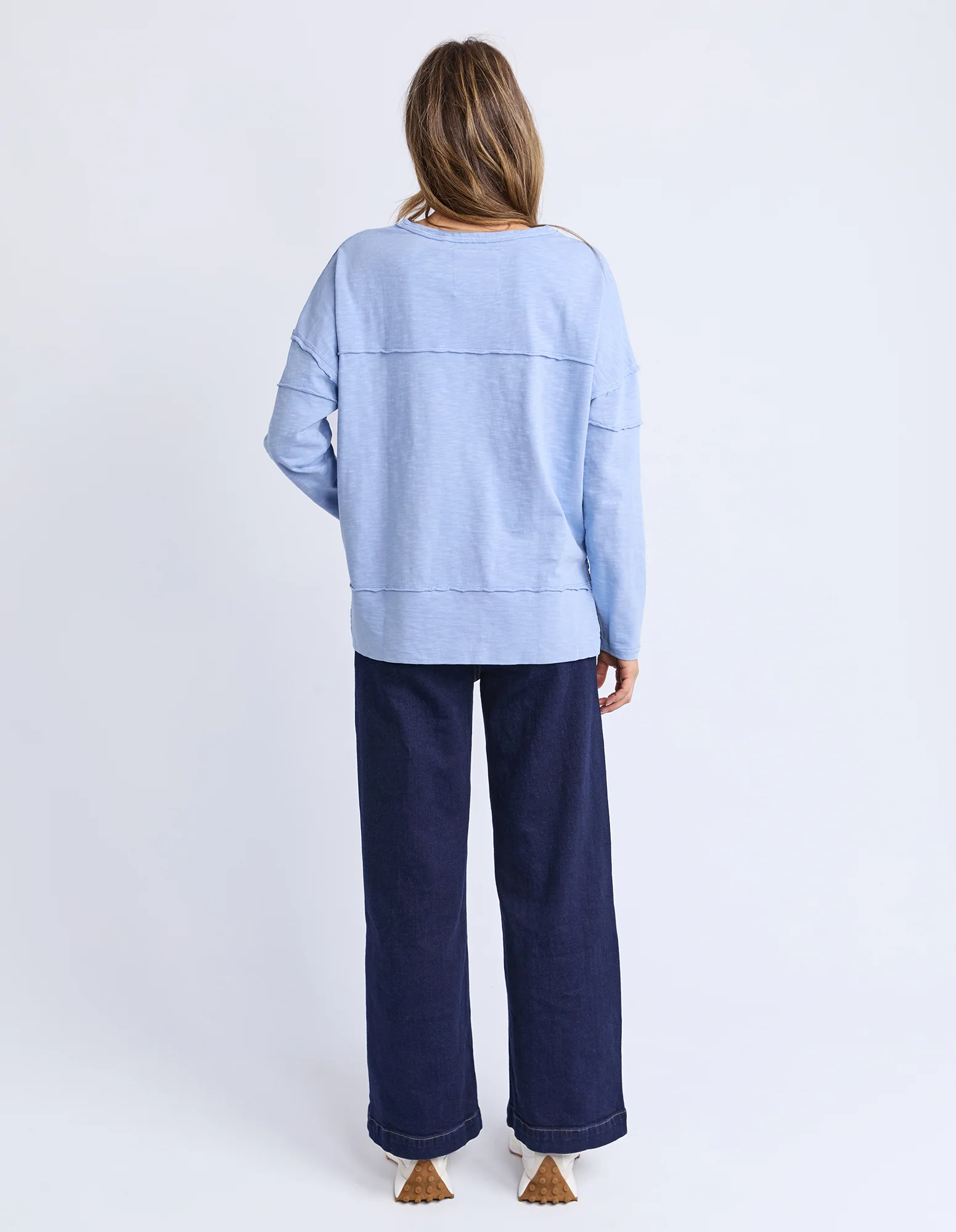 Jayne Throw On Top Light Blue - Image 3