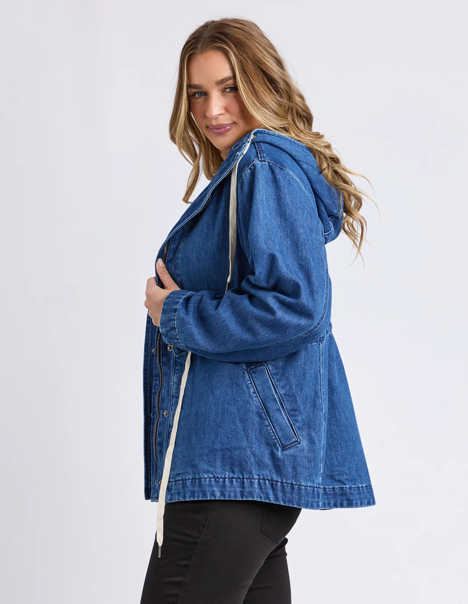 Kingston Anorak Mid Blue - Image 4
