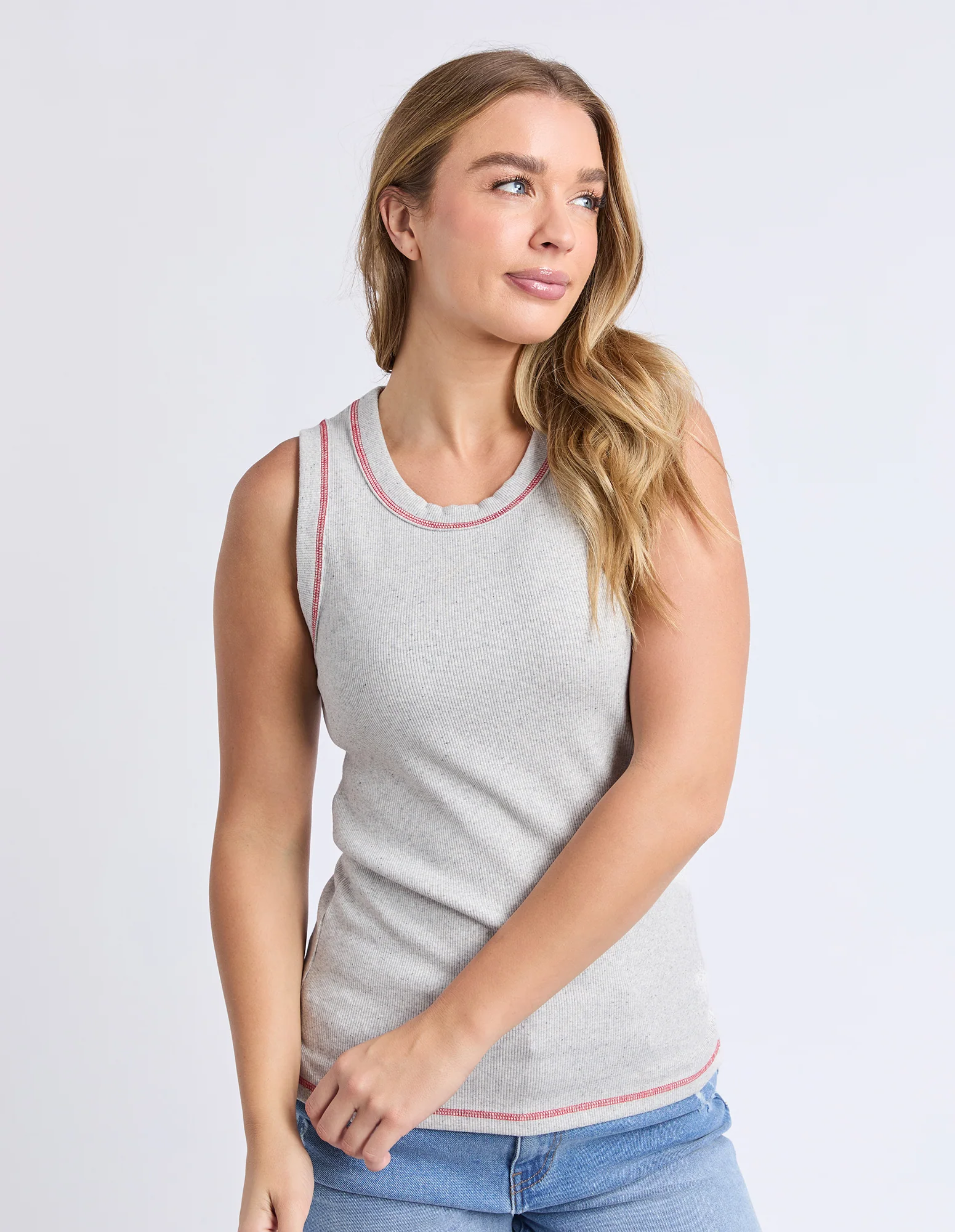 Lennox Tank Grey Marle - Image 4