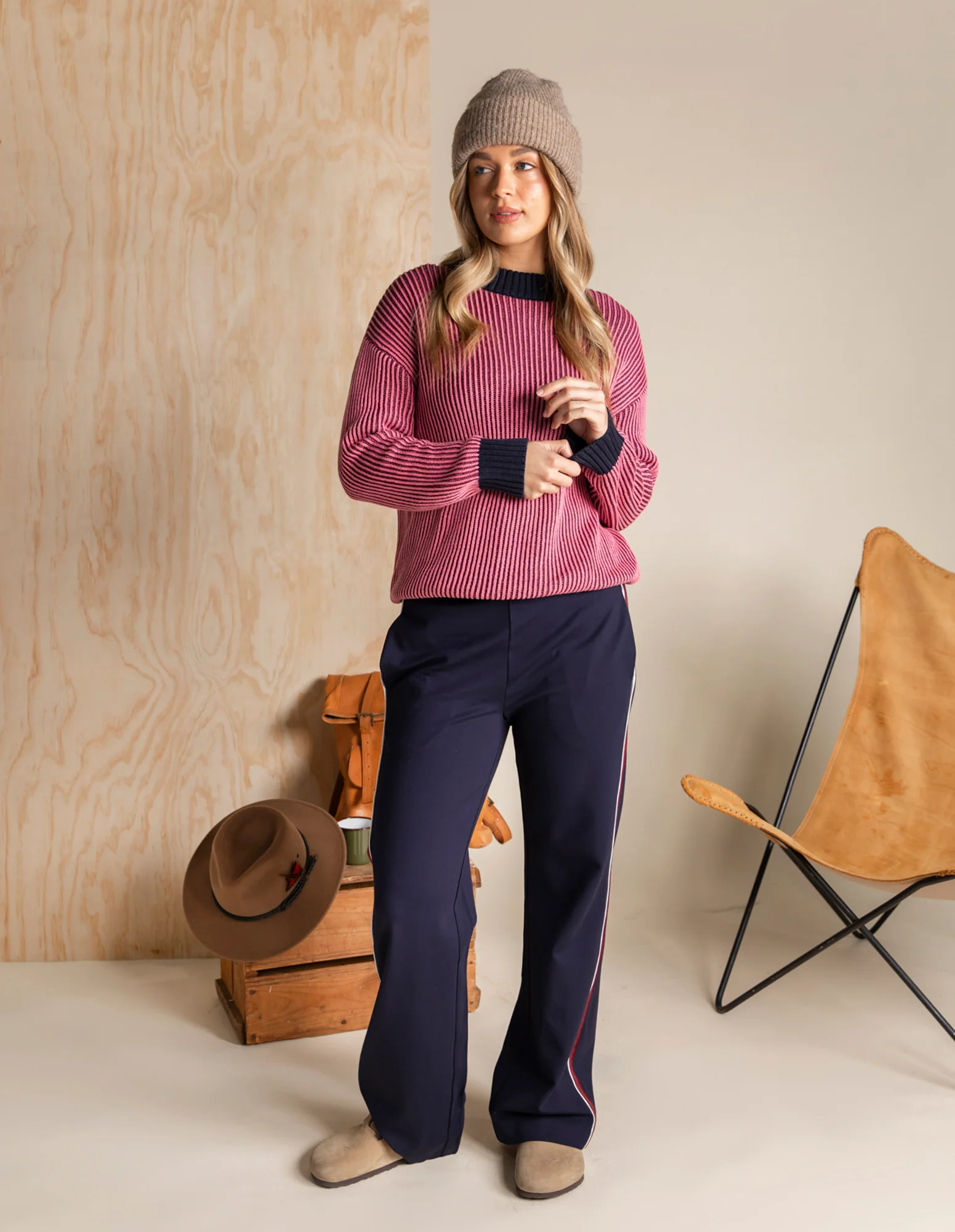London Pant Dark Sapphire