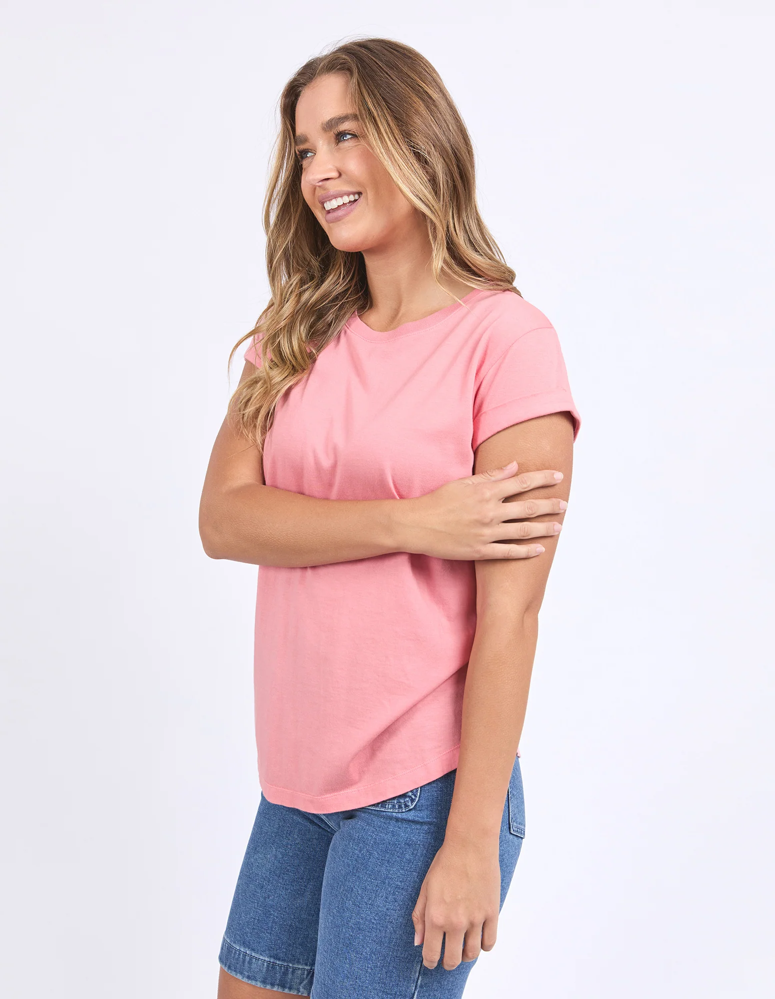 Manly Tee Rose Pink - Image 4