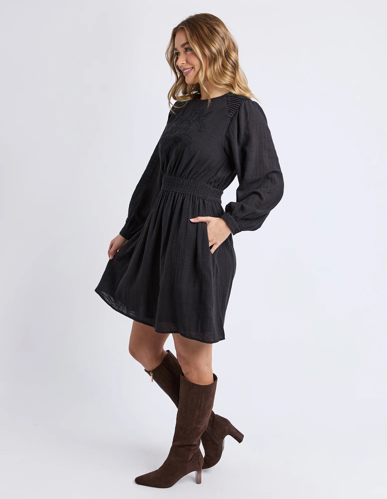 Marion Dress Black - Image 7