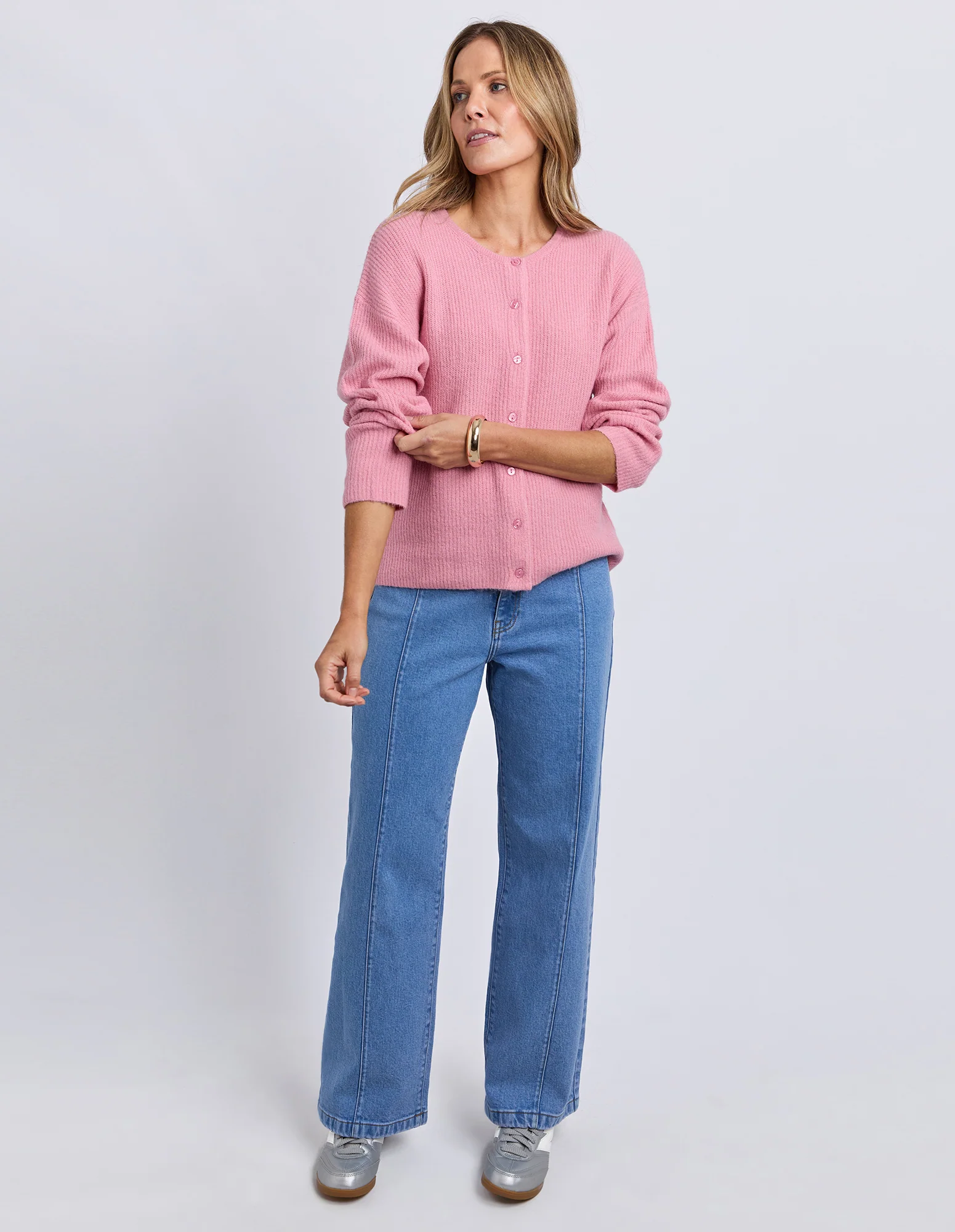 Murphy Knit Cardi Sea Pink - Image 2