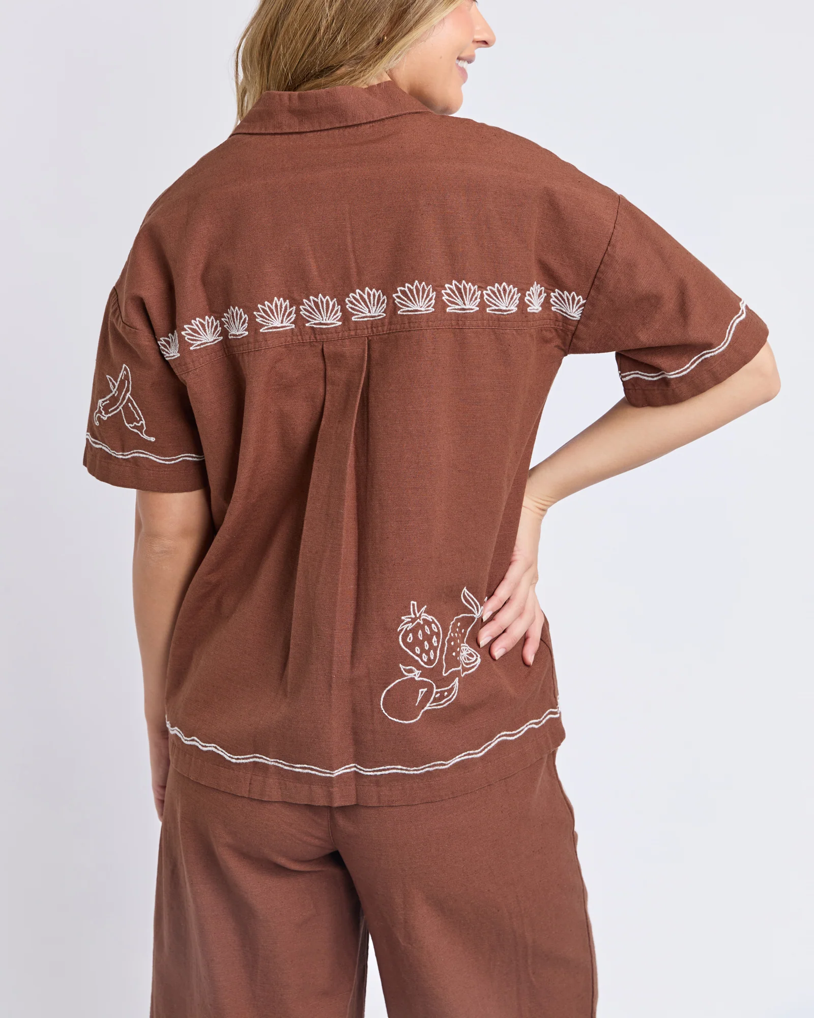 Paradise Shirt Chocolate - Image 4