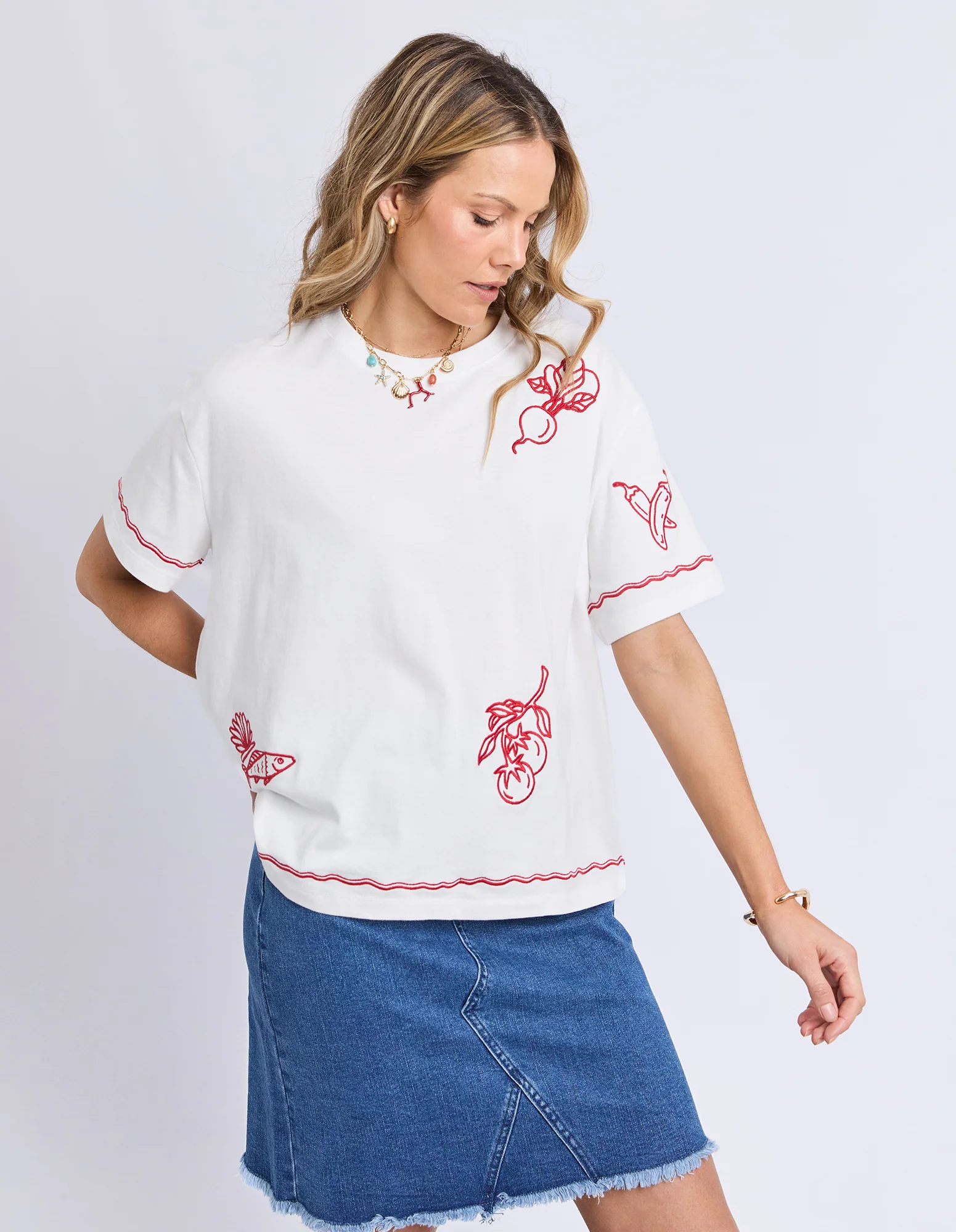 Paradise Tee Vintage White - Image 5
