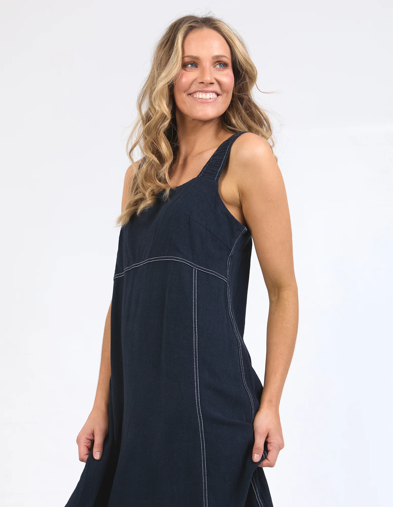 Sage Dress Dark Sapphire - Image 4