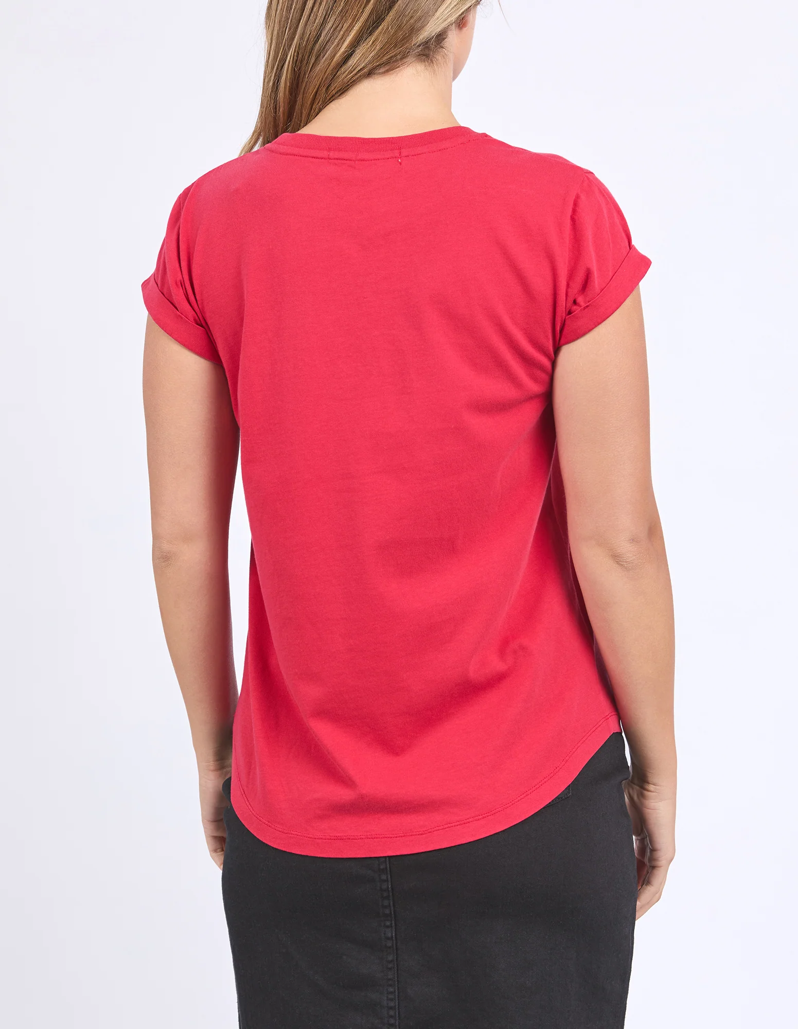 Signature Tee Crimson - Image 3