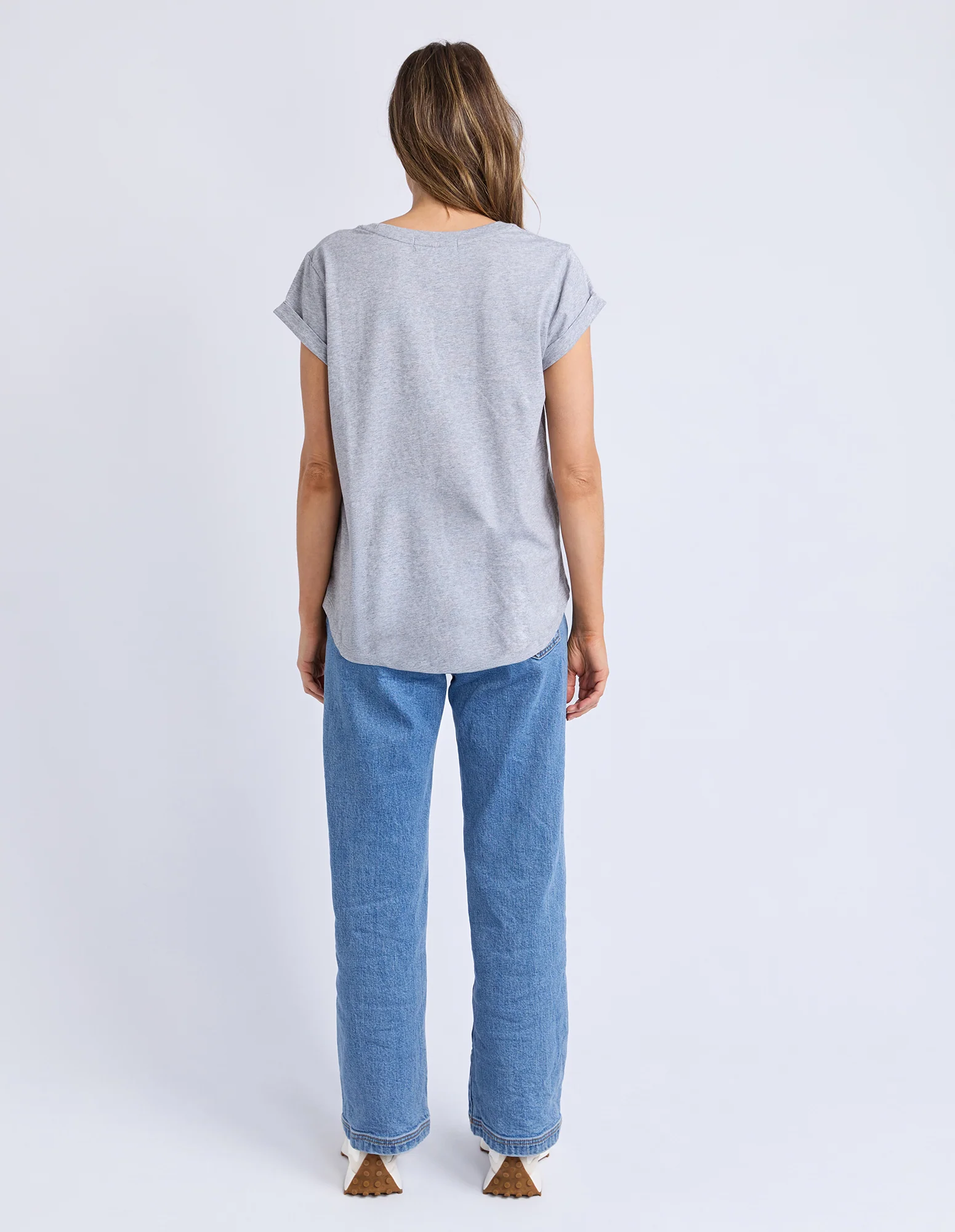 Signature Tee Grey Marle - Image 3
