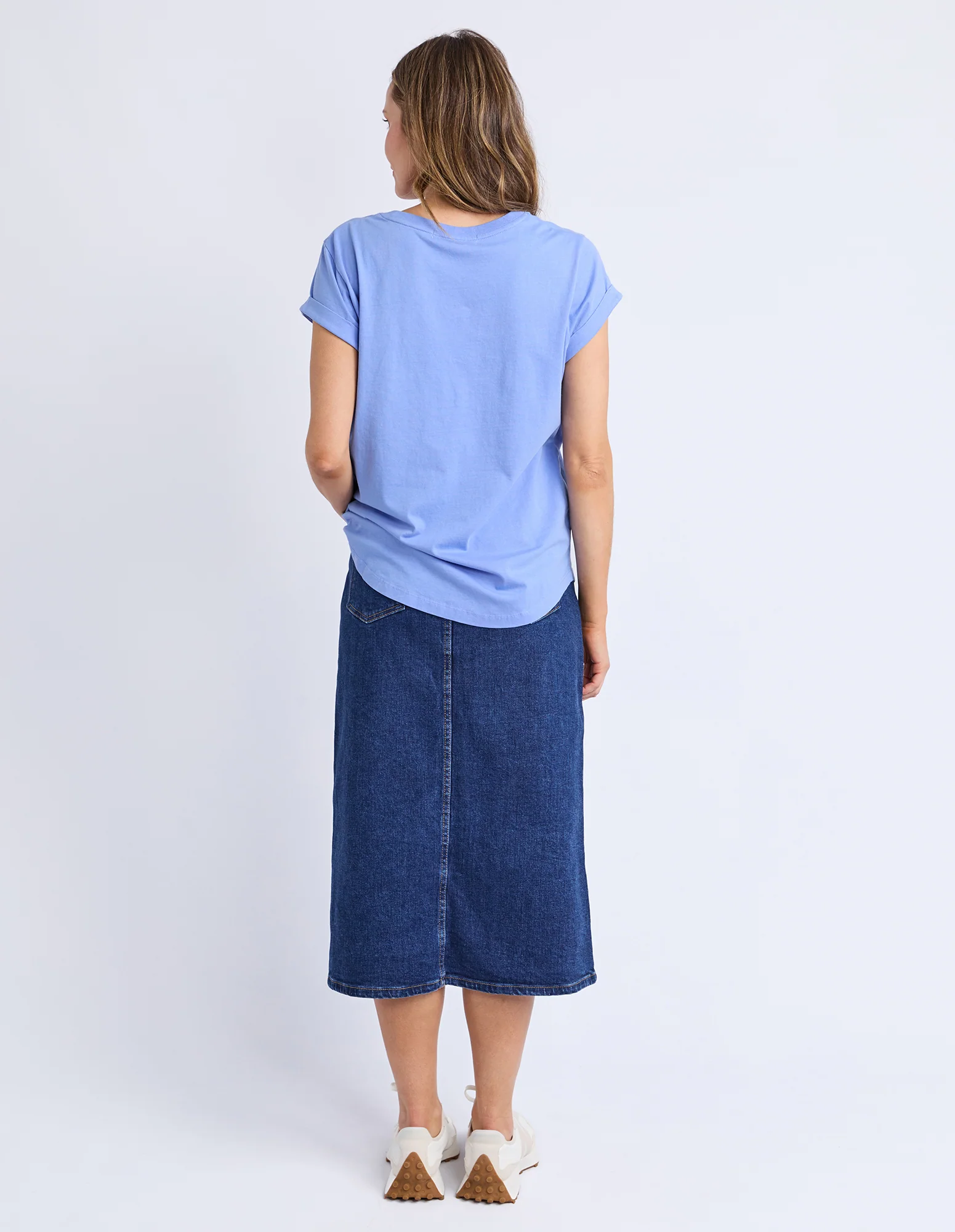 Signature Tee Neon Blue - Image 3