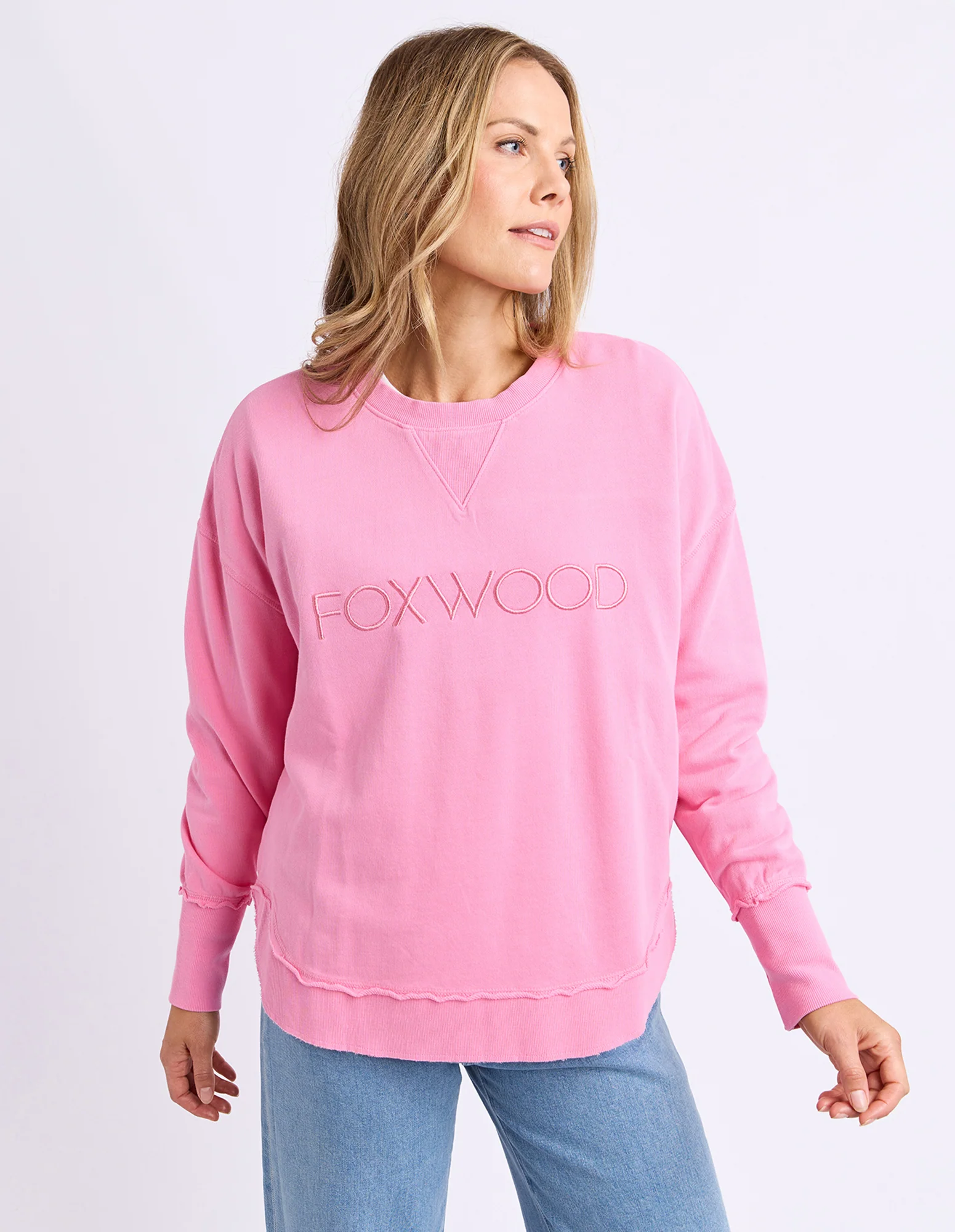 Simplified Crew Bright Pink - Image 4