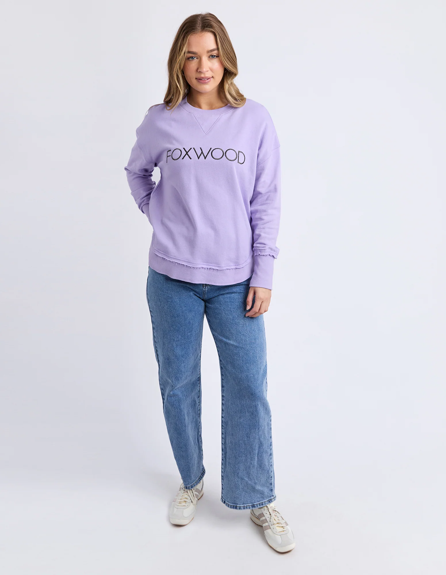 Simplified Metallic Crew Lavender - Image 3