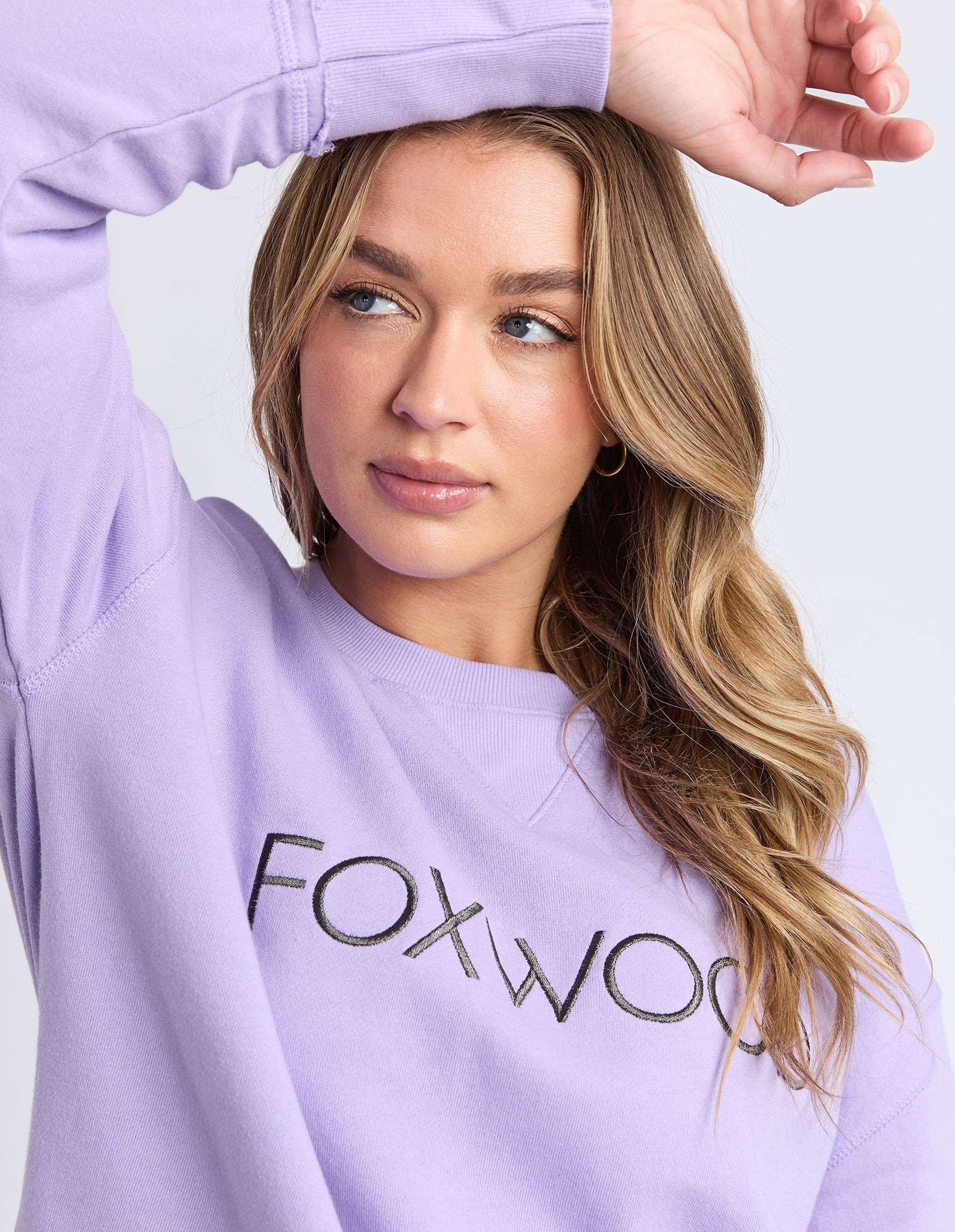 Simplified Metallic Crew Lavender - Image 4