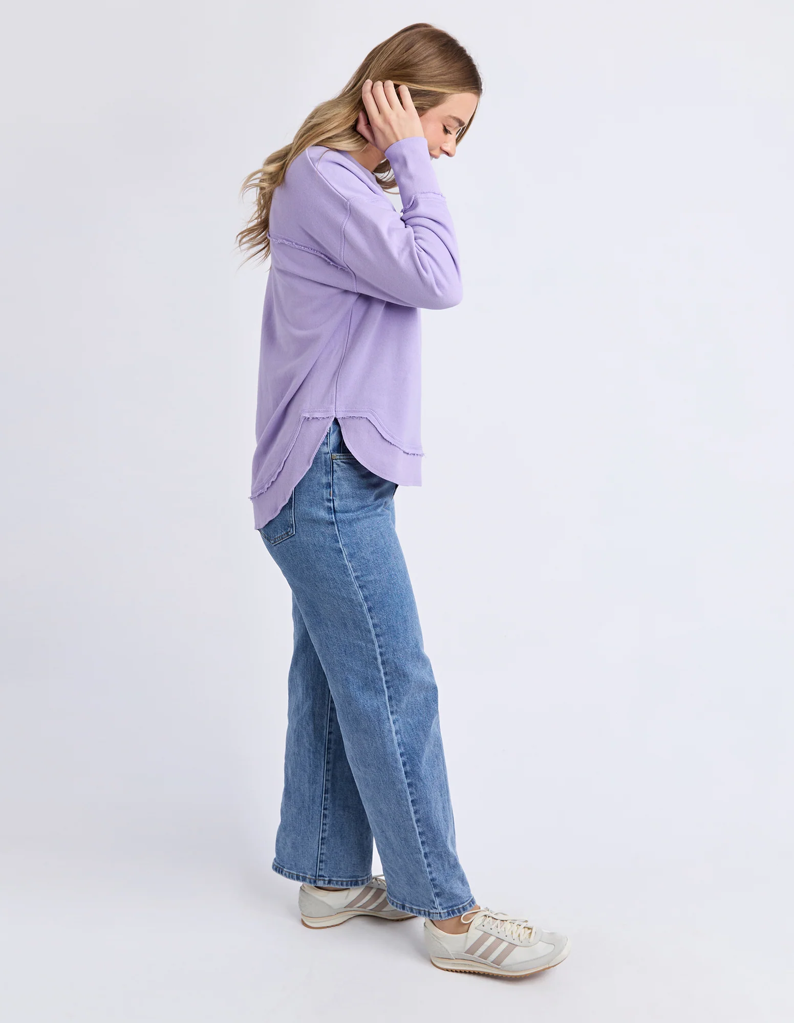 Simplified Metallic Crew Lavender - Image 5