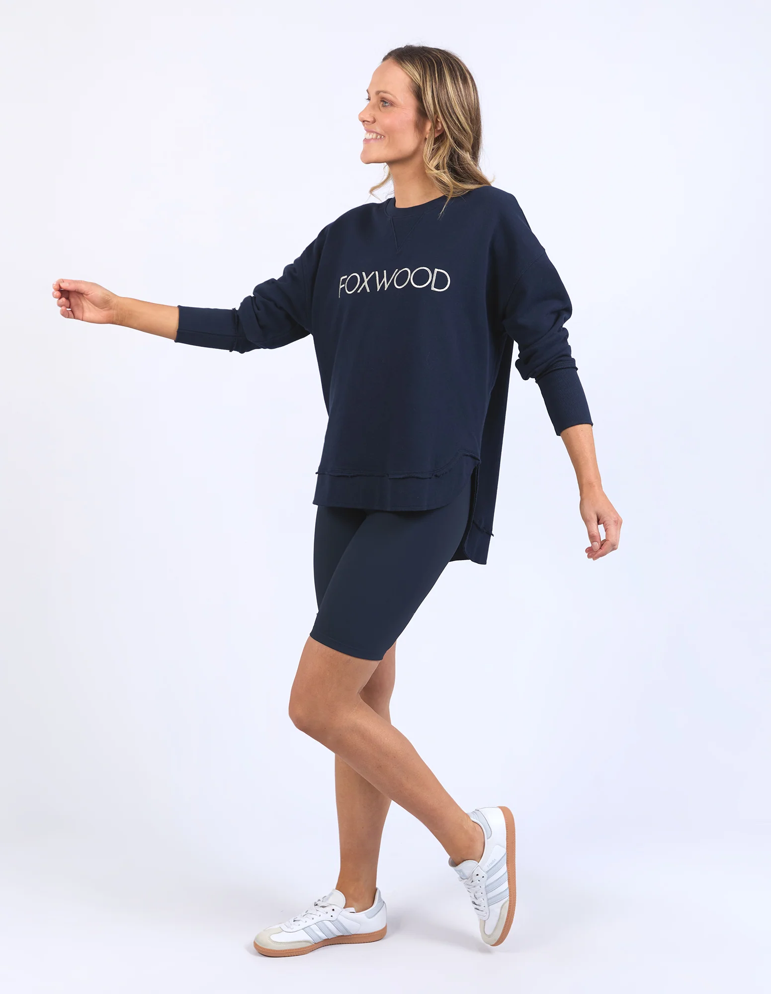 Simplified Metallic Crew Navy - Image 6