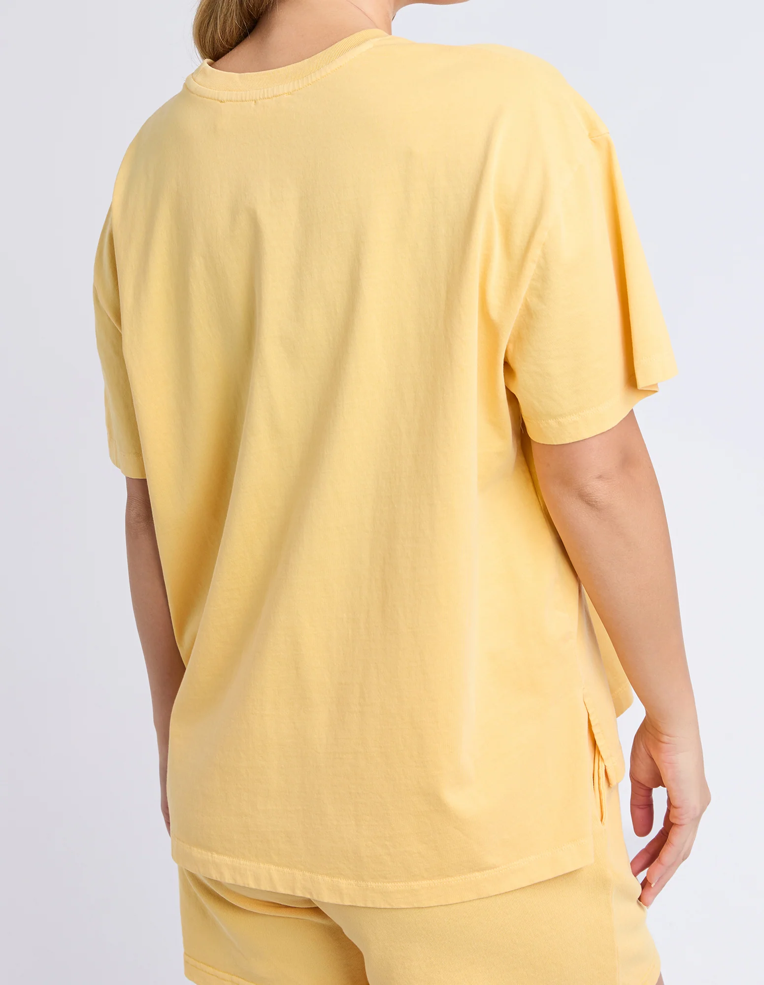 Simplified Tee Yellow - Image 3
