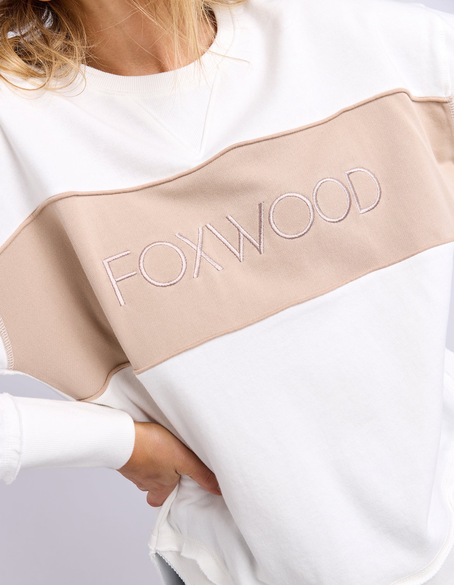 Simplified Tonal Crew Vintage White - Image 5